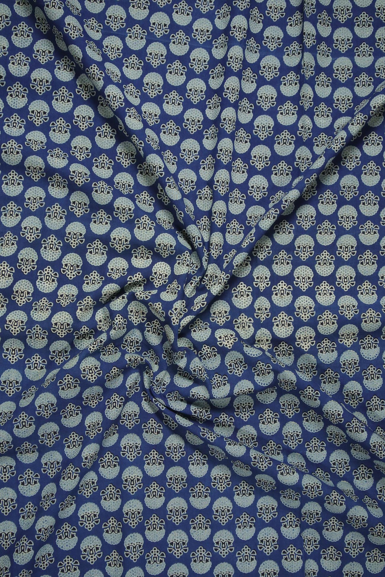 blue-flower-ajrakh-fabric-af000156-b