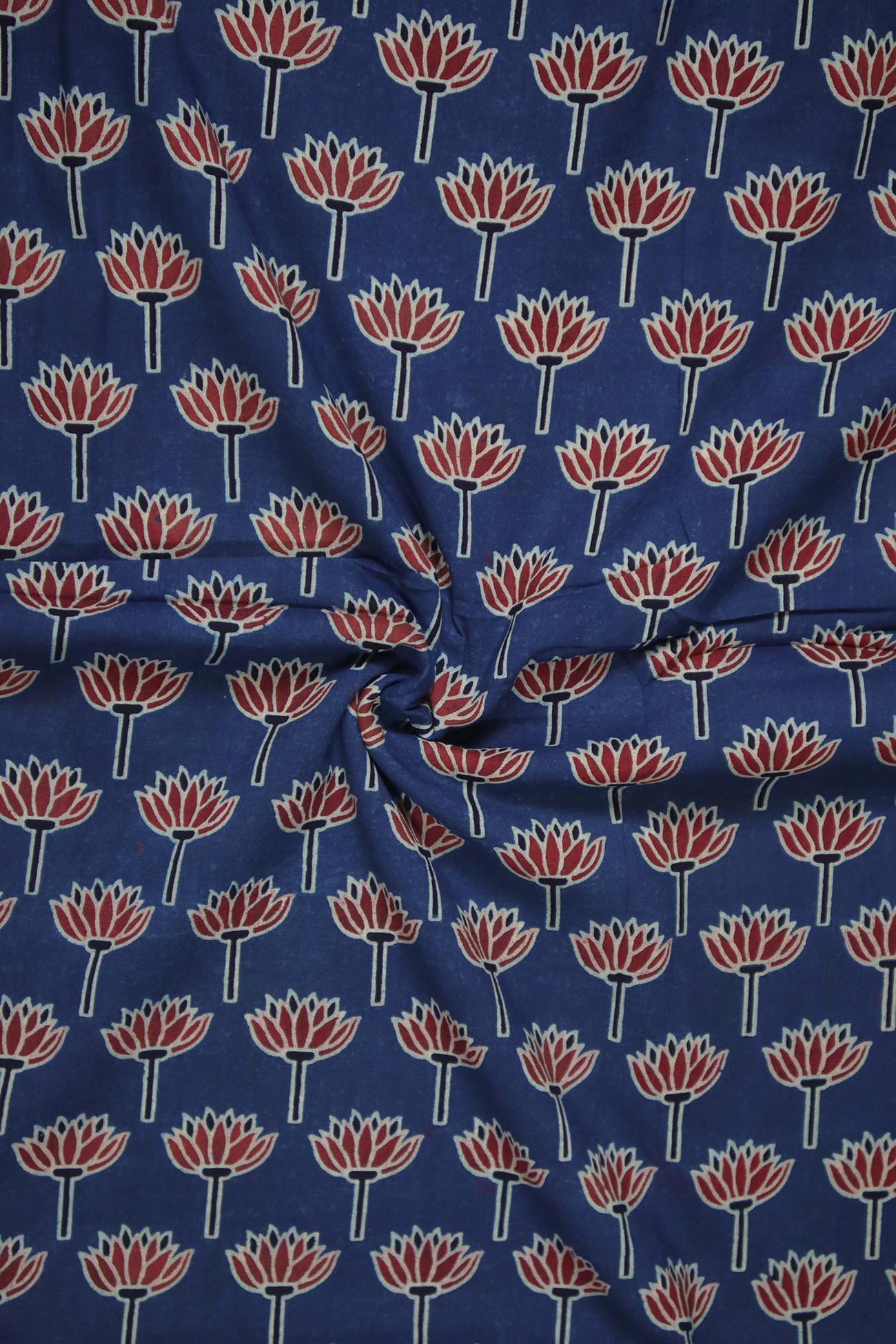 blue-flower-ajrakh-fabric-af000217-b