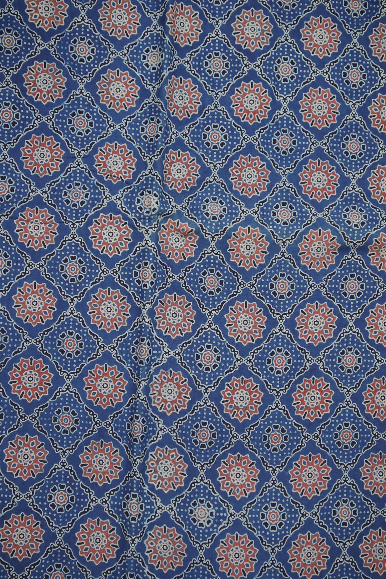 blue-flower-ajrakh-fabric-af000229-a