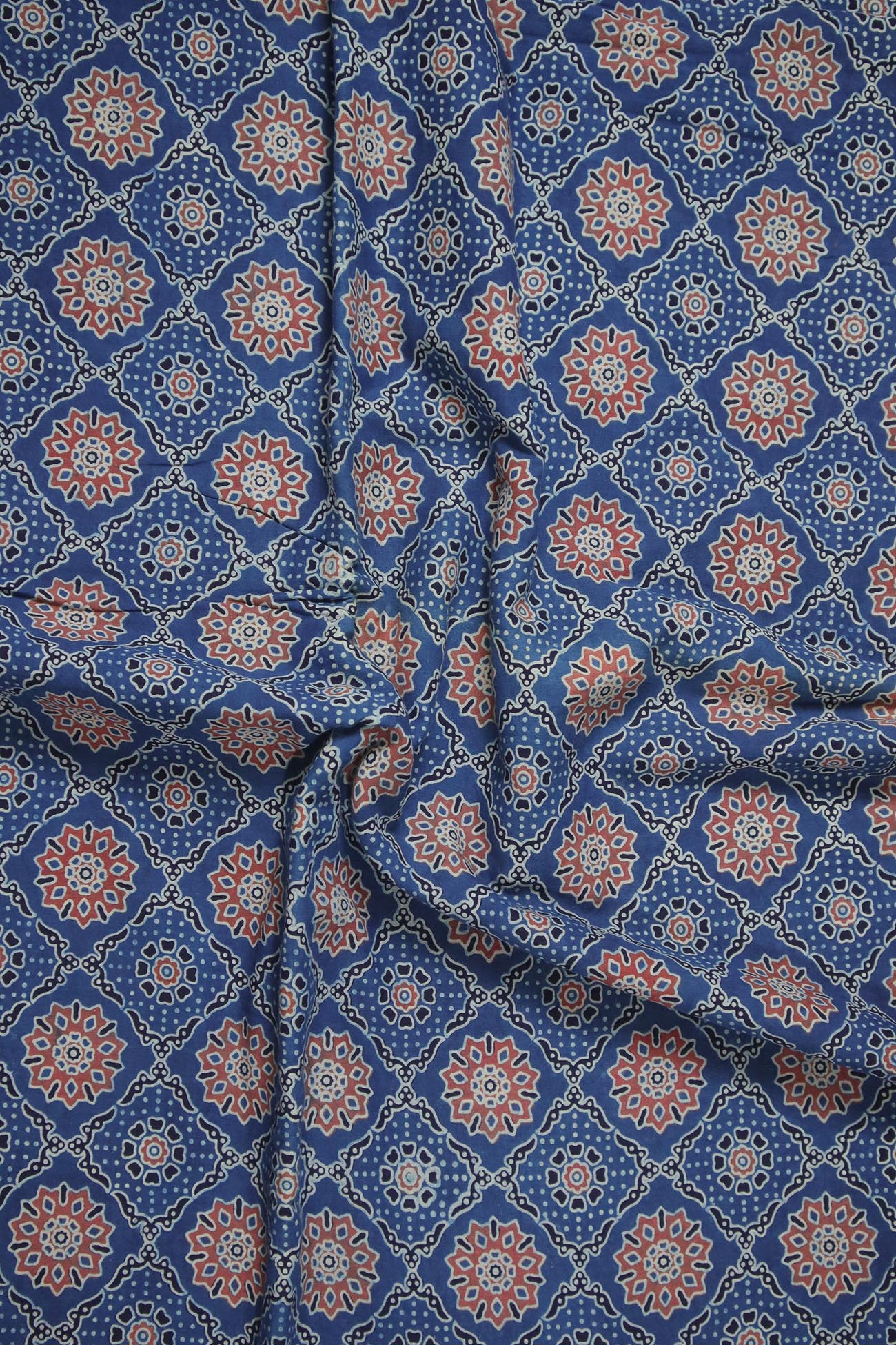 blue-flower-ajrakh-fabric-af000229-b