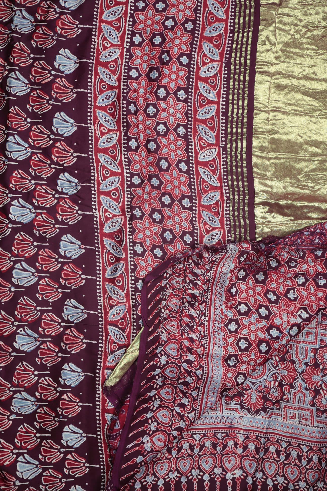 maroon-flower-modal-silk-sarees-ass000101-b