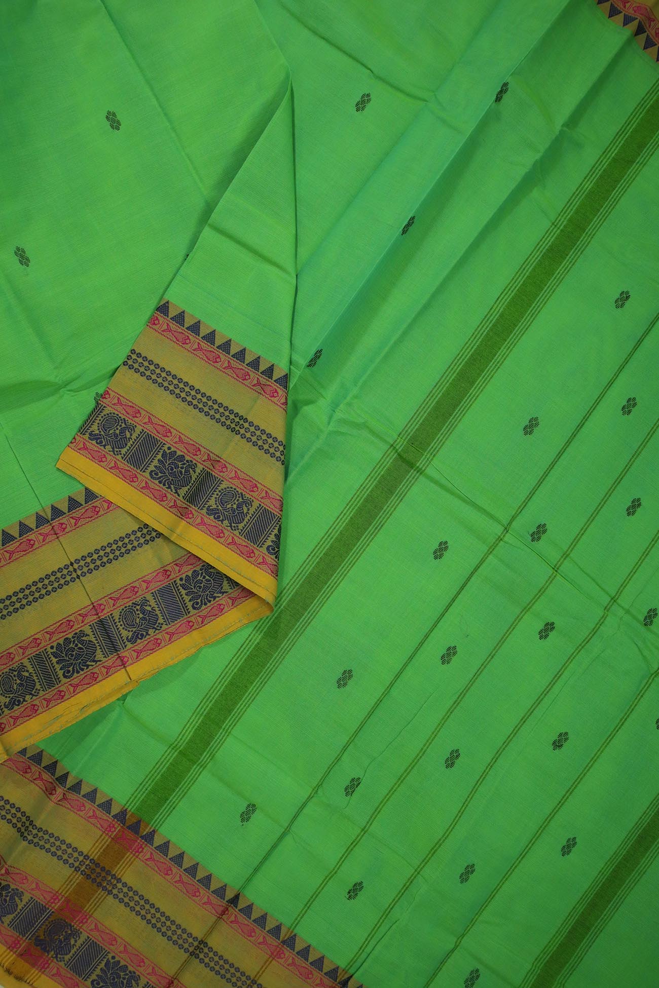 green-peacock-butta-sarees-bs001181-b