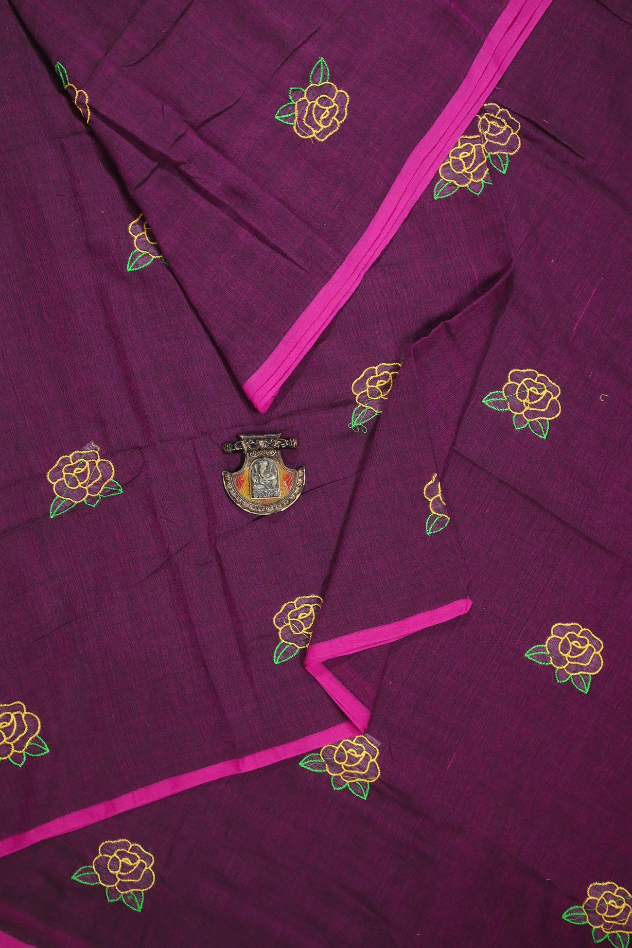 dark-magenta-flower-bengal-sarees-kh001735-a