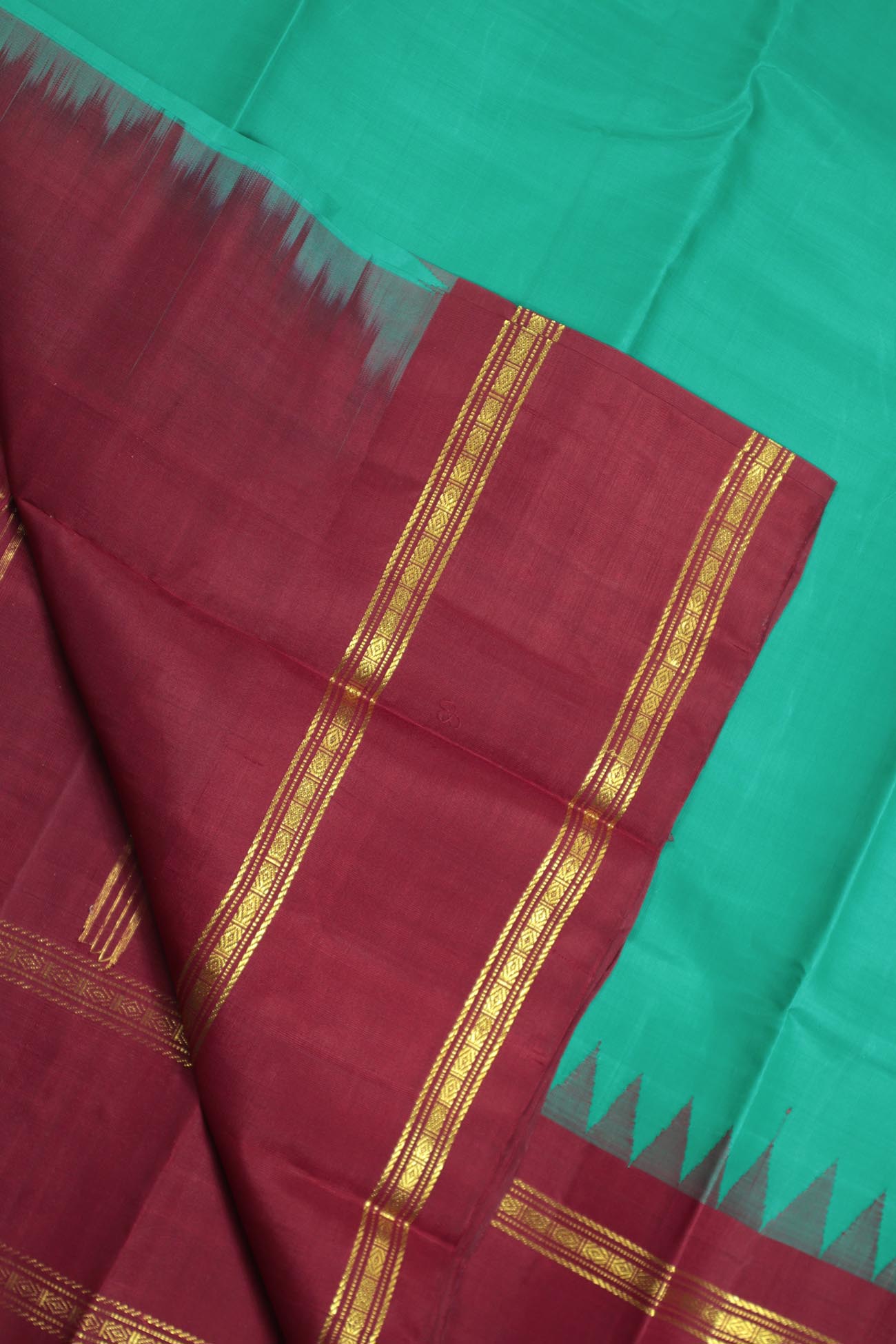 turquoise-temple-kanchipuram-silk-sarees-kss000038-b