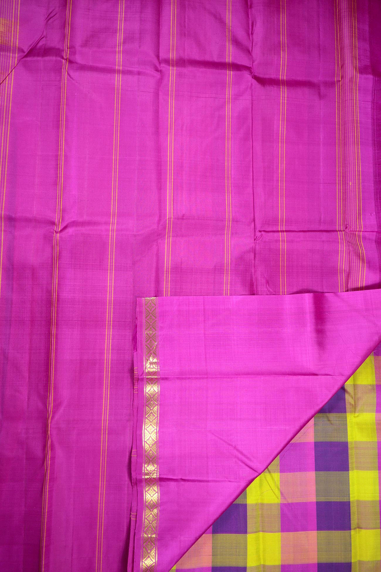 deep-pink-checked-kanchipuram-silk-sarees-kss000072-c