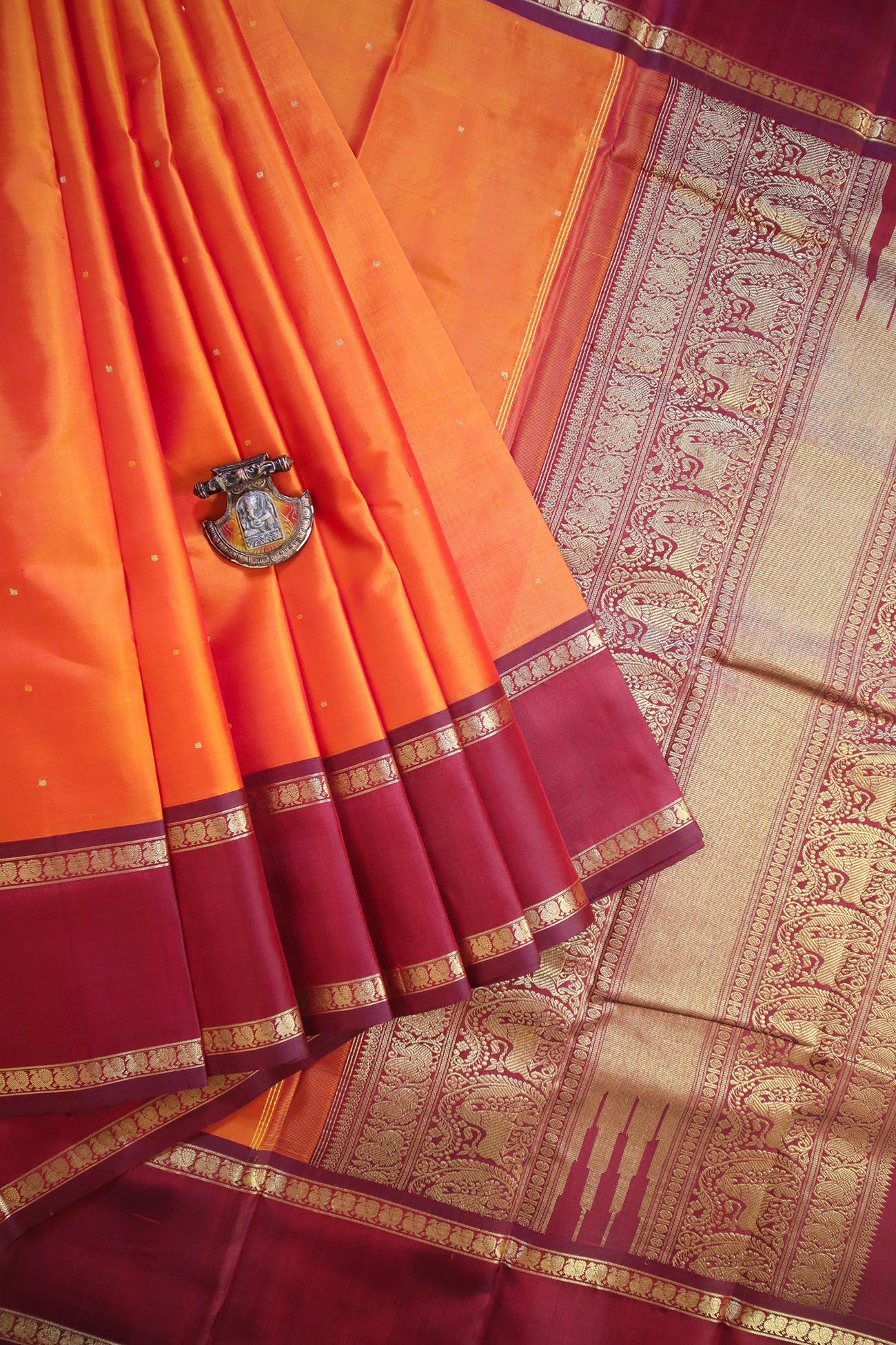 orange-red-peacock-kanchipuram-silk-sarees-kss000116-a