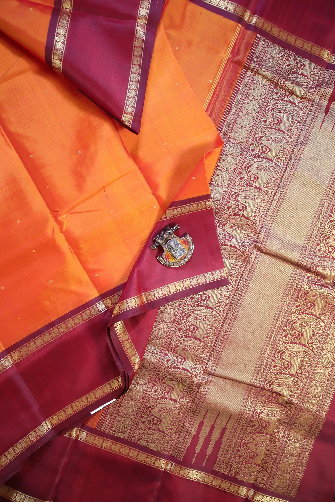 orange-red-peacock-kanchipuram-silk-sarees-kss000116-b