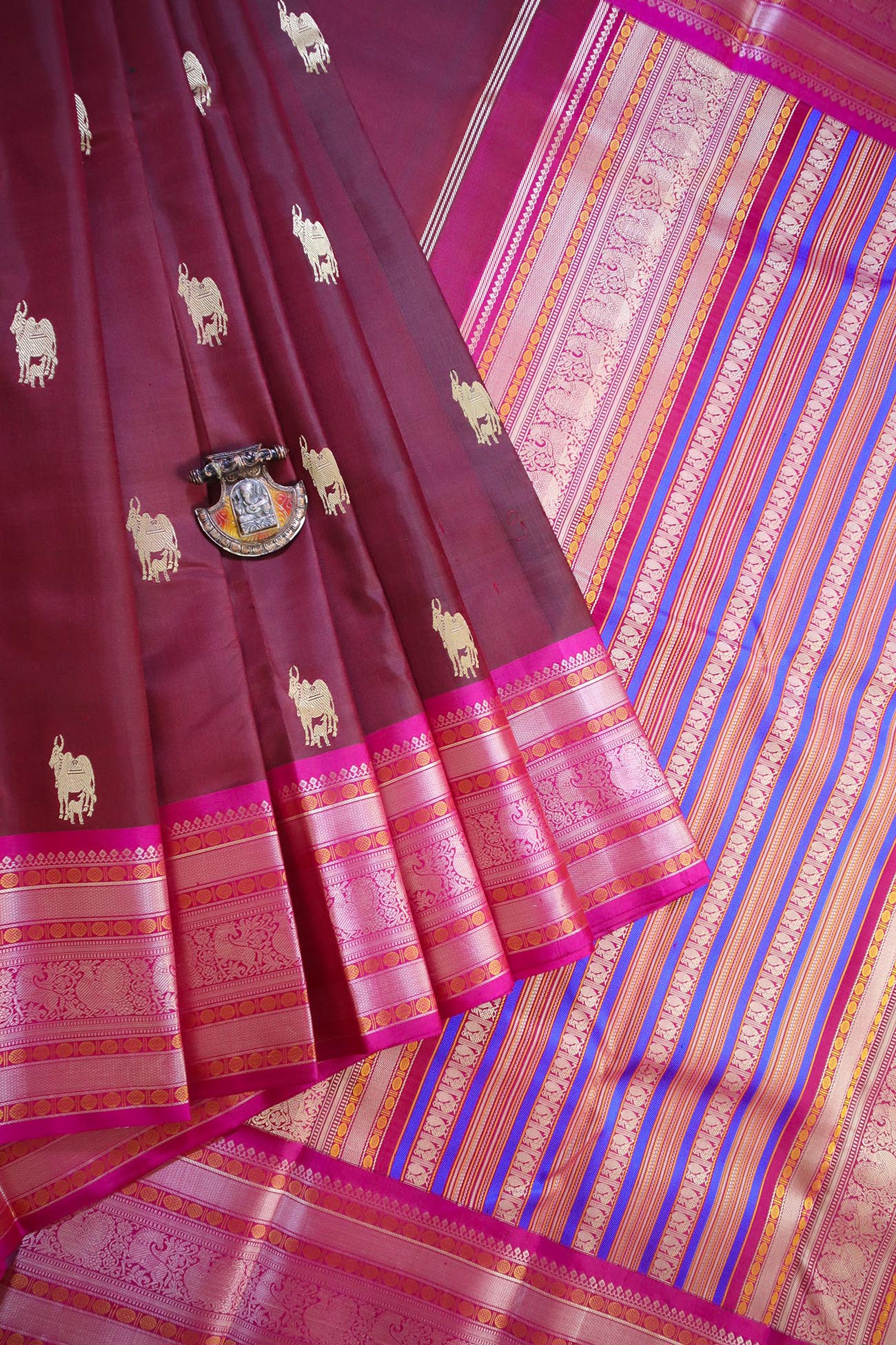 maroon-cow-kanchipuram-silk-sarees-kss000134-a