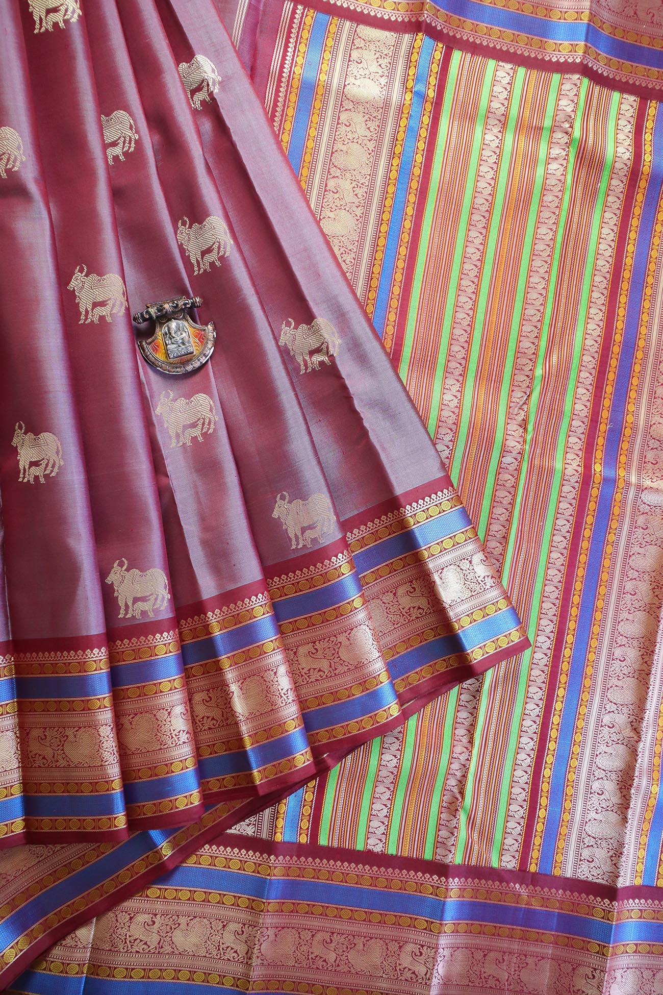 rosy-brown-cow-kanchipuram-silk-sarees-kss000136-a