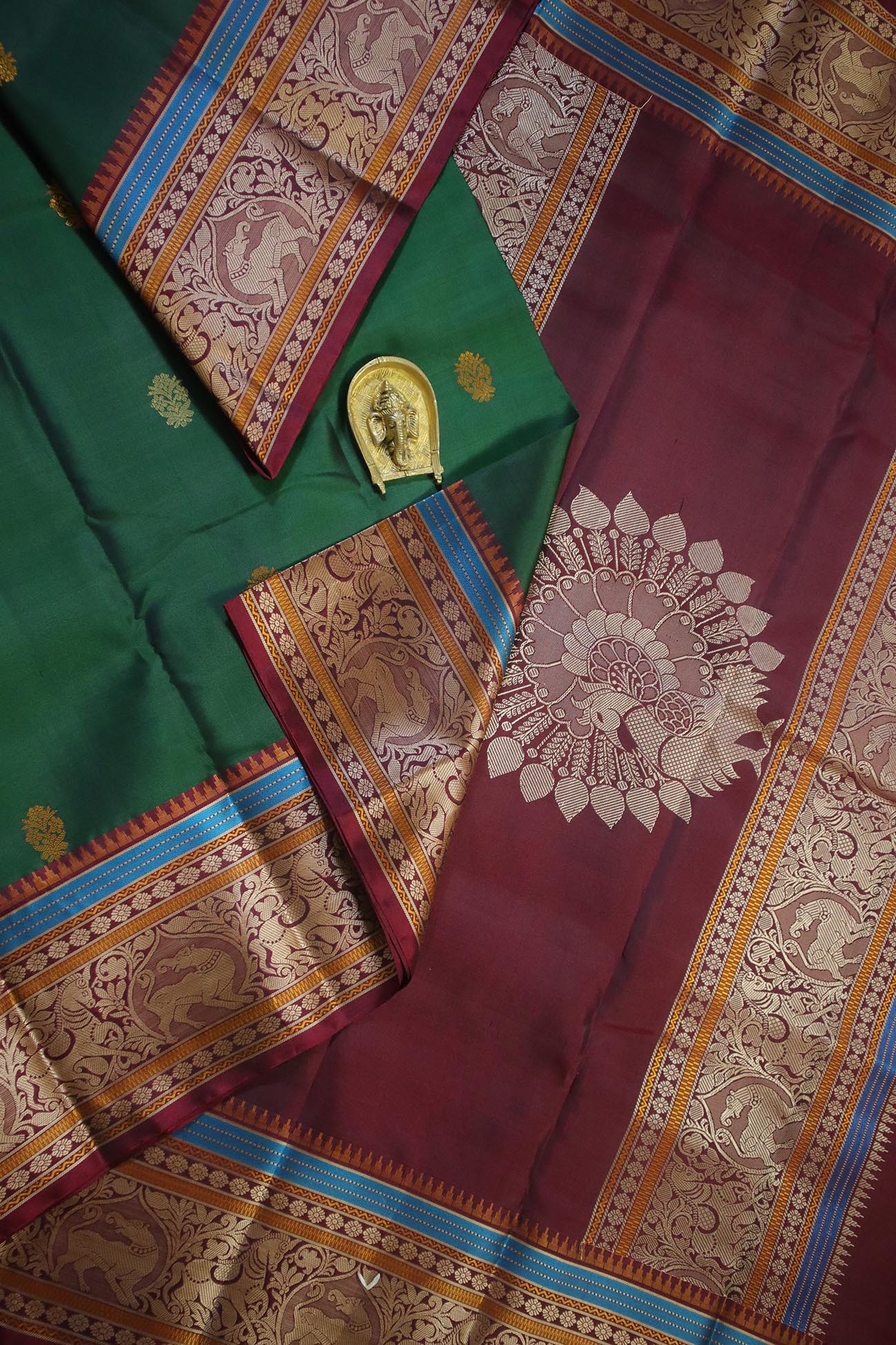 dark-green-vanasingaram-kanchipuram-silk-sarees-kss000161-b