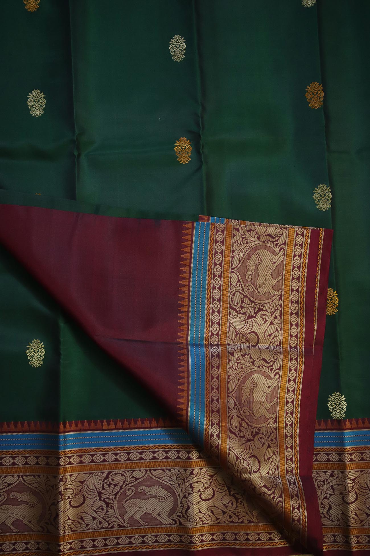 dark-green-vanasingaram-kanchipuram-silk-sarees-kss000161-e