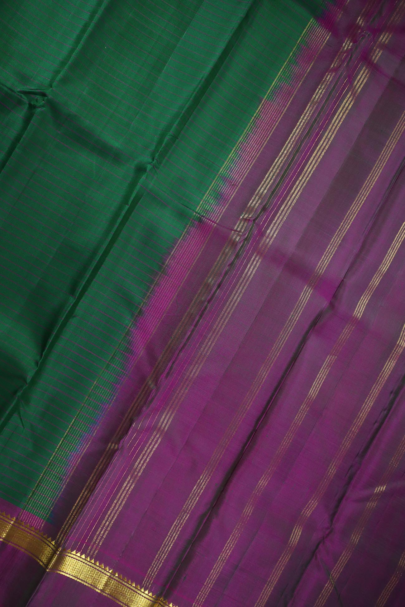 dark-green-horizontal-stripes-kanchipuram-silk-sarees-kss000195-d