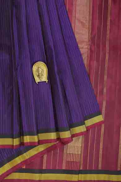 indigo-vertical-stripes-kanchipuram-silk-sarees-kss000303-a