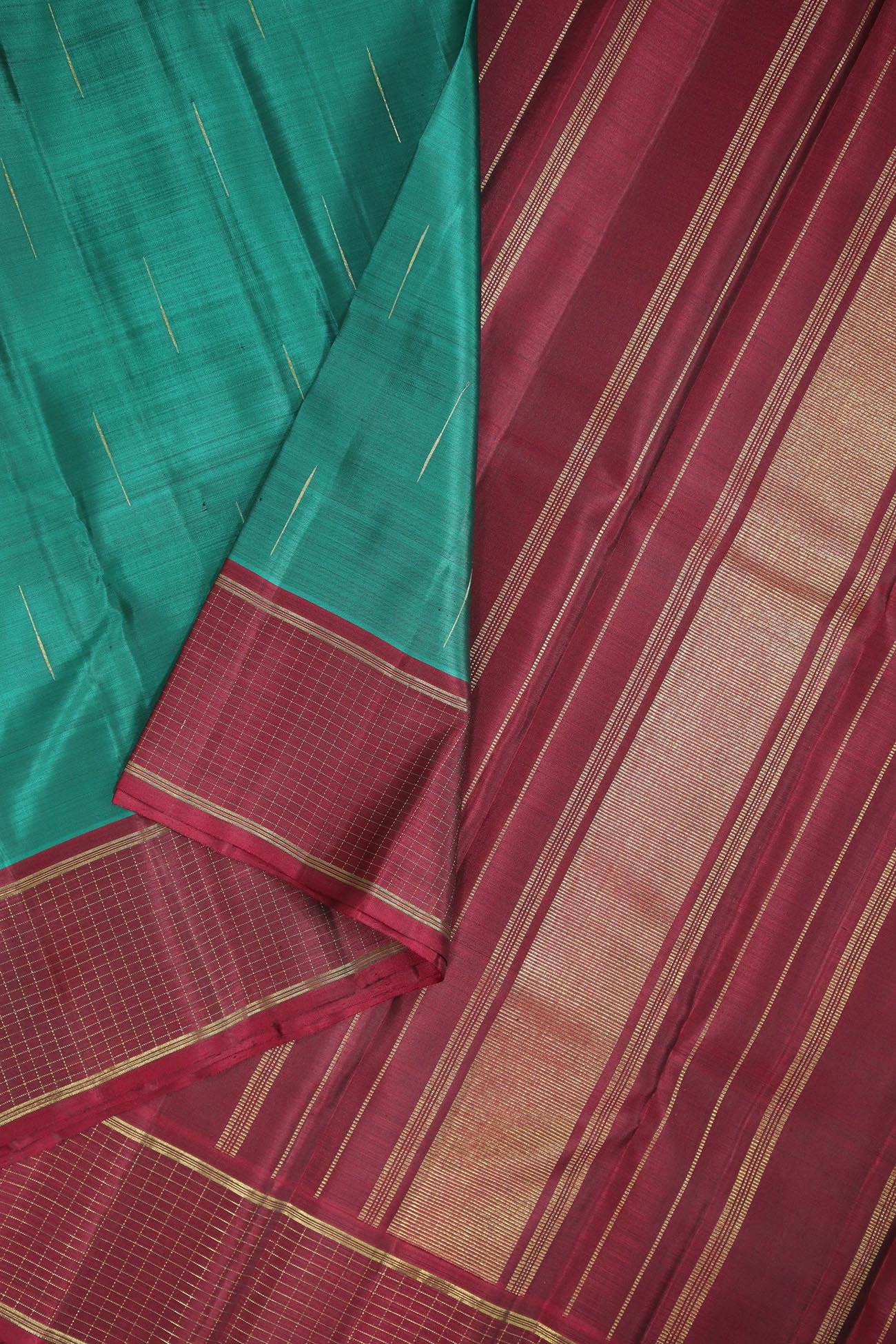 dark-cyan-rain-drops-kanchipuram-silk-sarees-kss000306-f