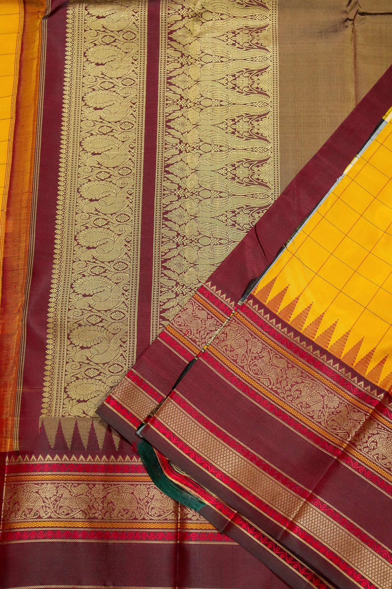 yellow-checked-kanchipuram-silk-sarees-kss000510-d