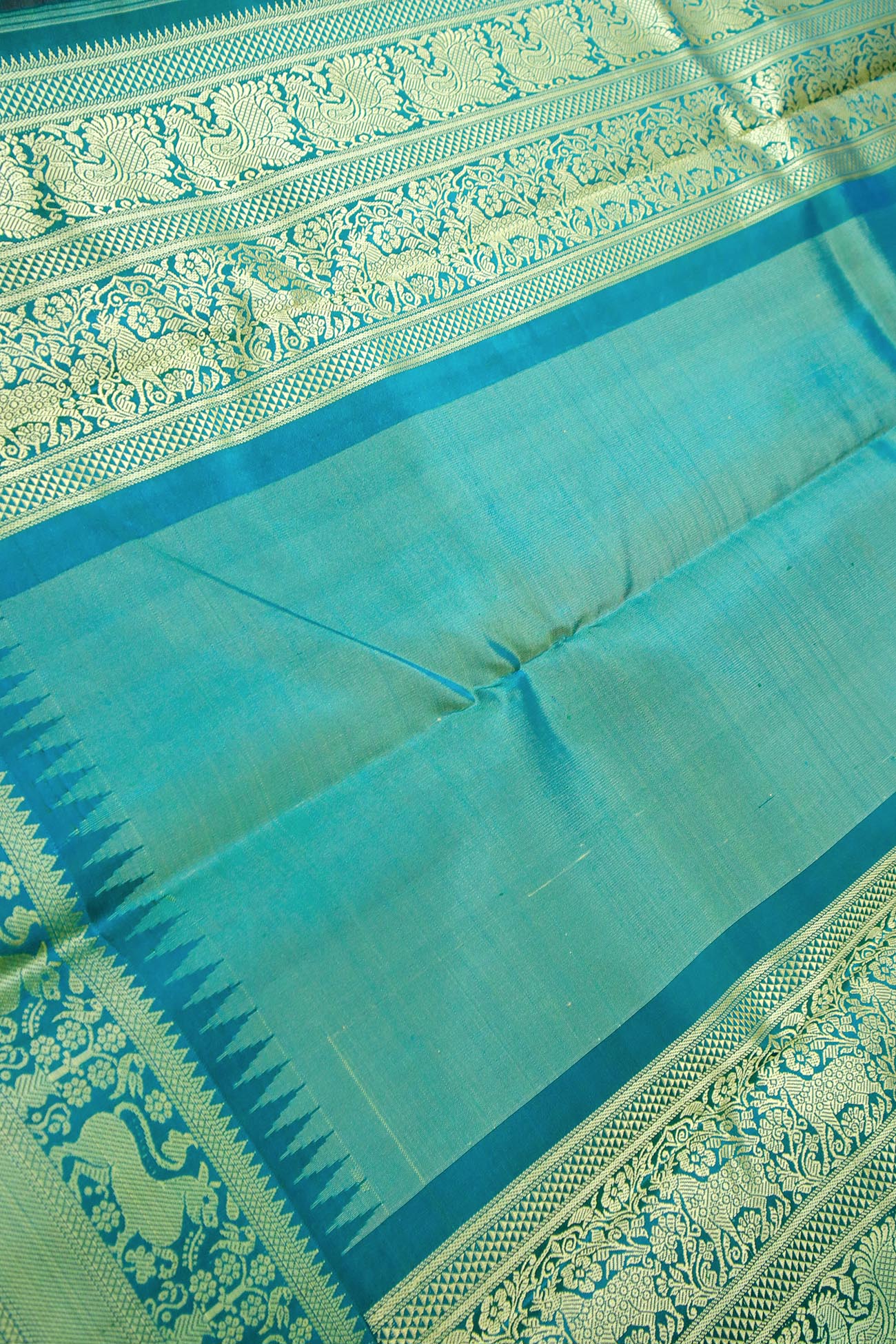 bisque-checked-kanchipuram-silk-sarees-kss000513-g