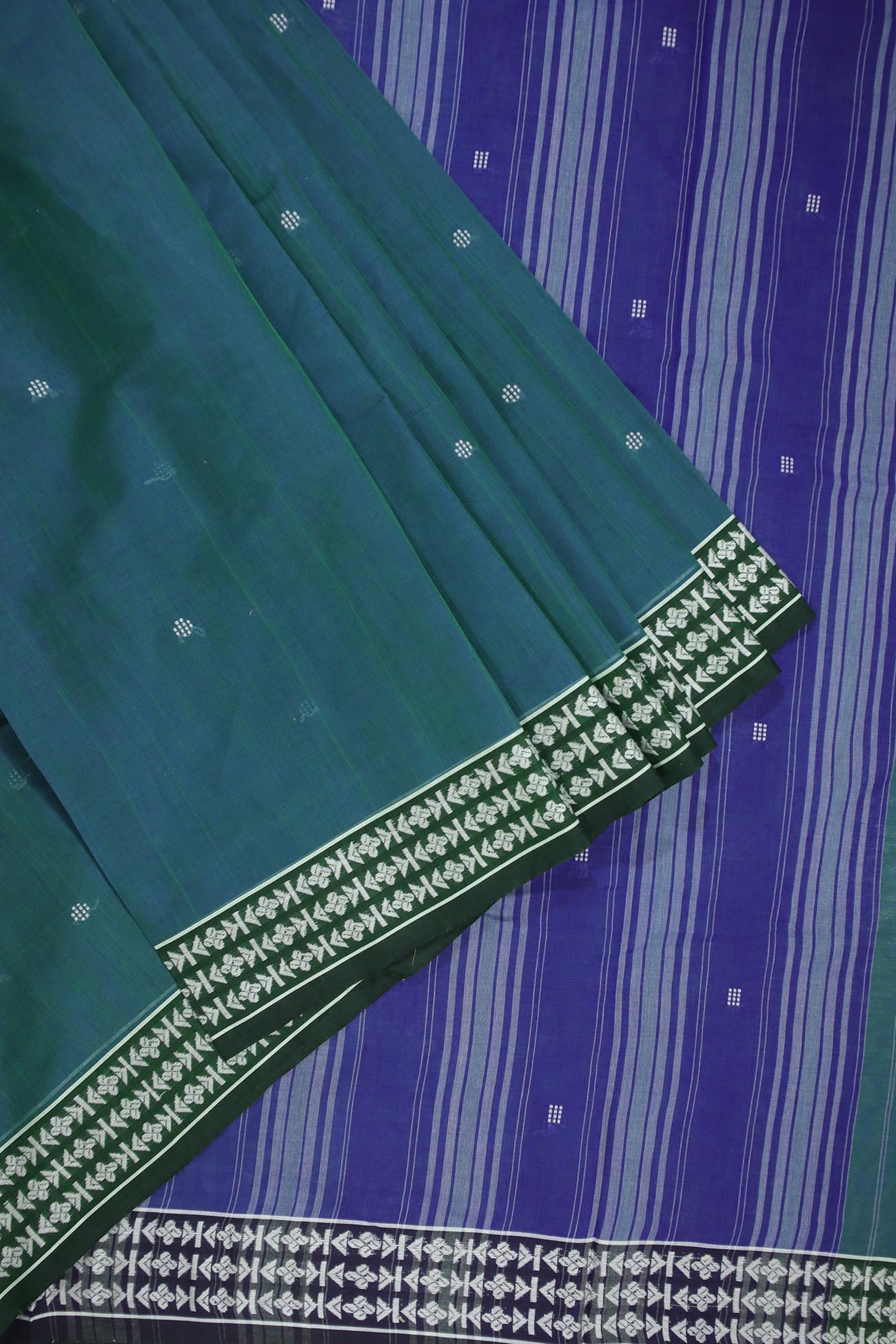 dark-cyan-flower-begumpuri-sarees-kv001330-b