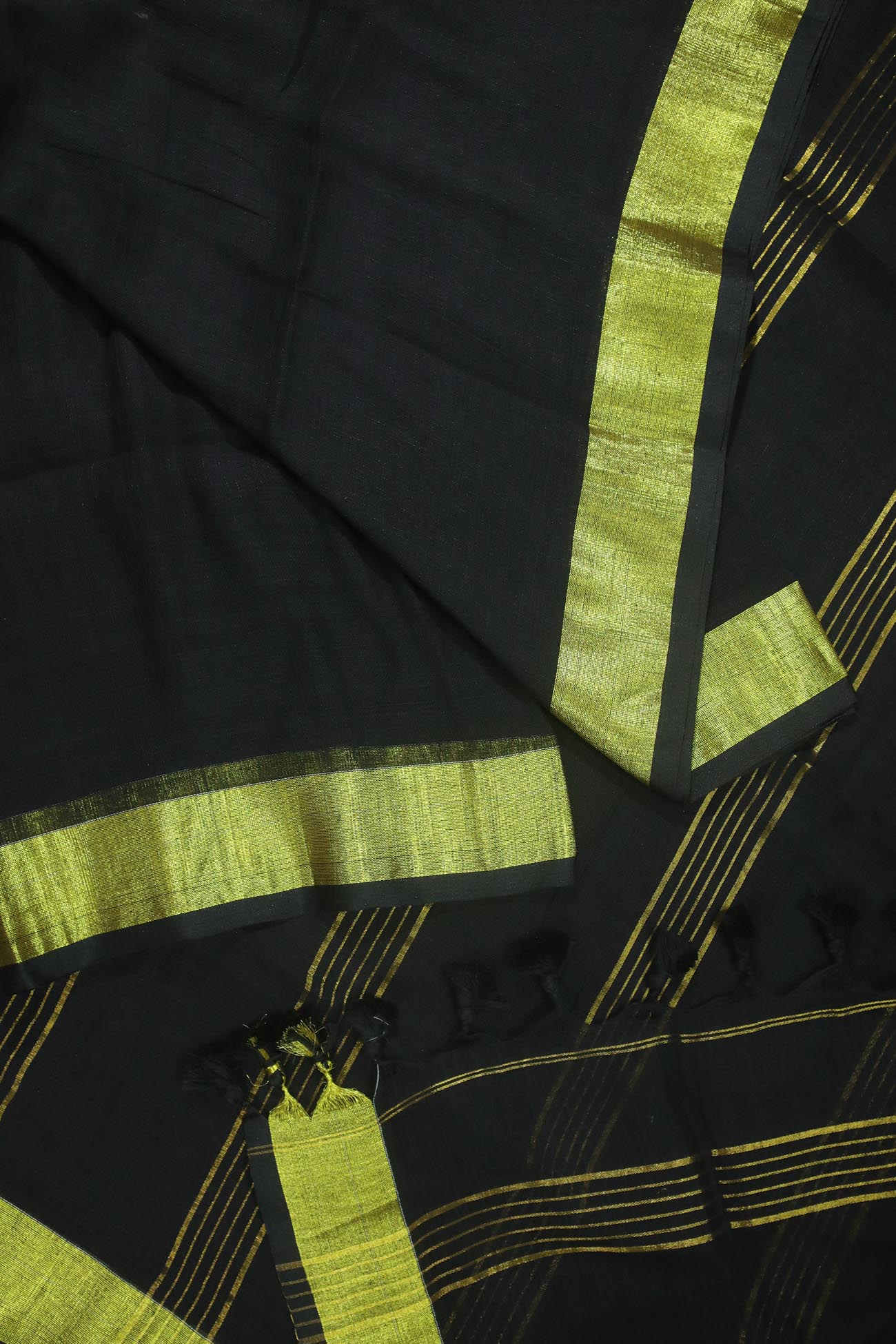 black-no-design-linen-printed-sarees-lnp000040-c