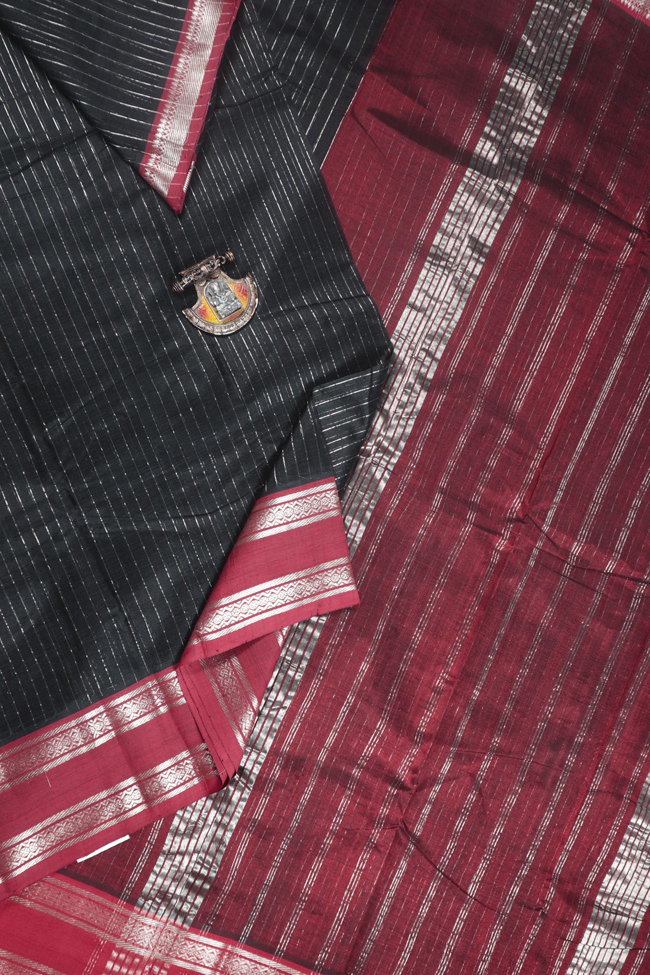 black-vertical-stripes-mangalagiri-sarees-ml001417-a