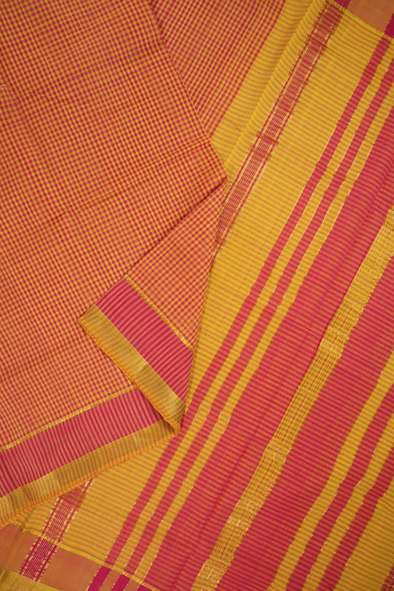 pink-checked-mangalagiri-sarees-ml002058-b