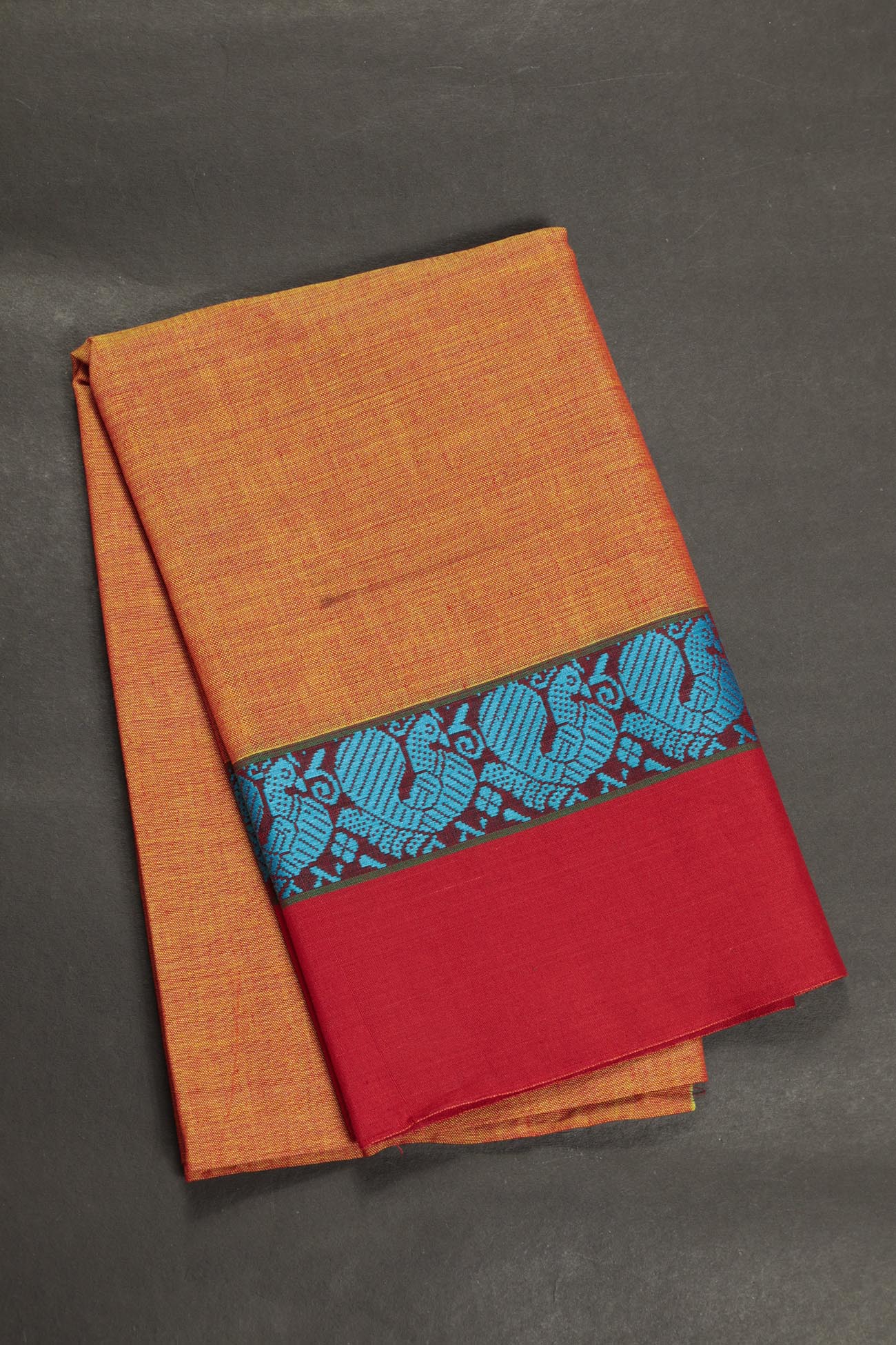 orange-peacock-narayanpet-fabric-soft-cotton-fabric-pf000125-a