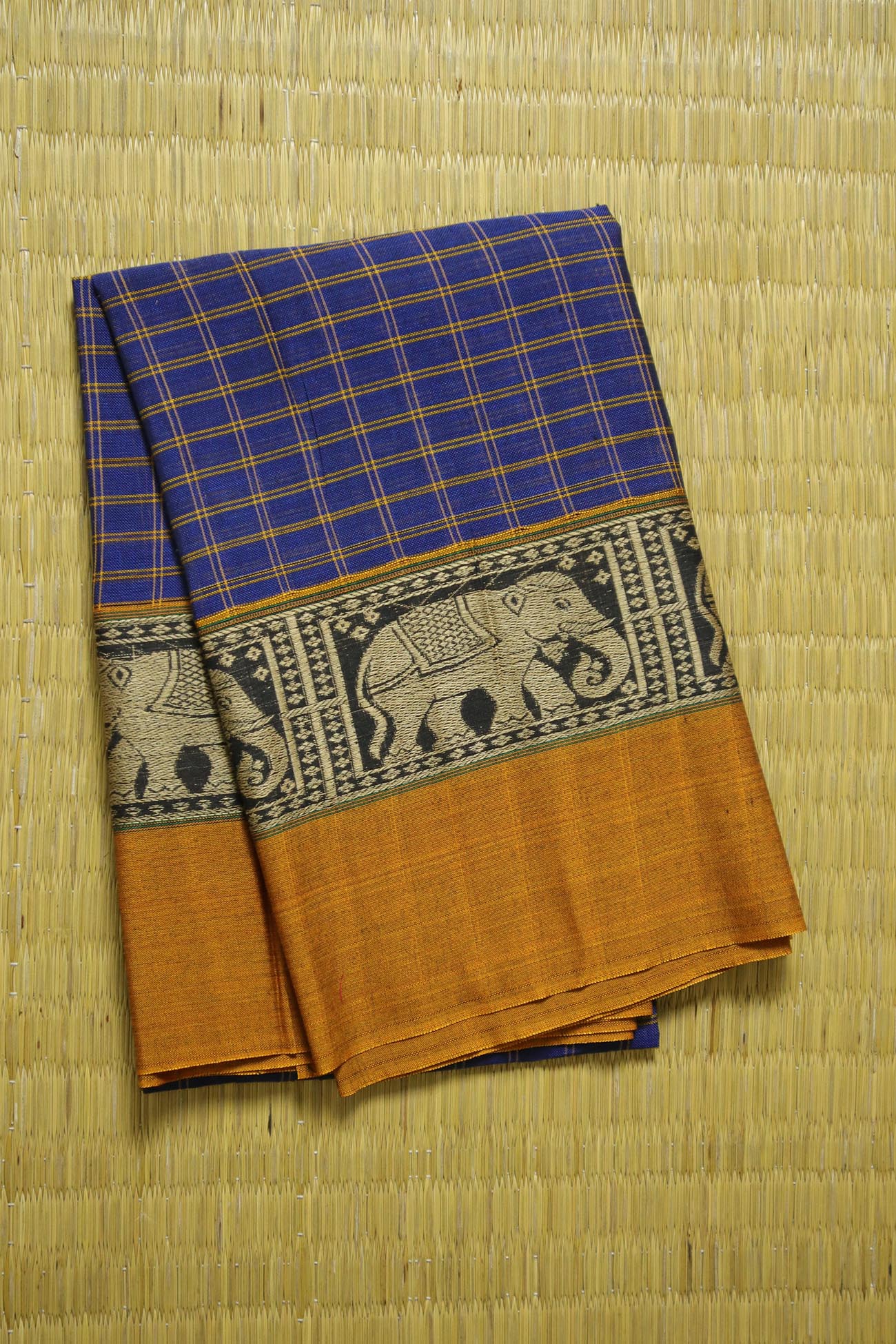 navy-elephant-narayanpet-fabric-soft-cotton-fabric-pf000309-a