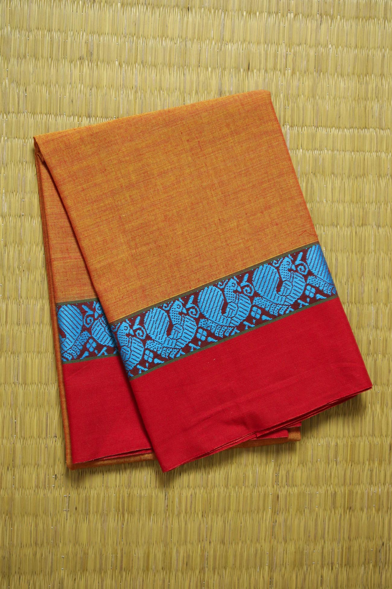 orange-peacock-narayanpet-fabric-soft-cotton-fabric-pf000342-a