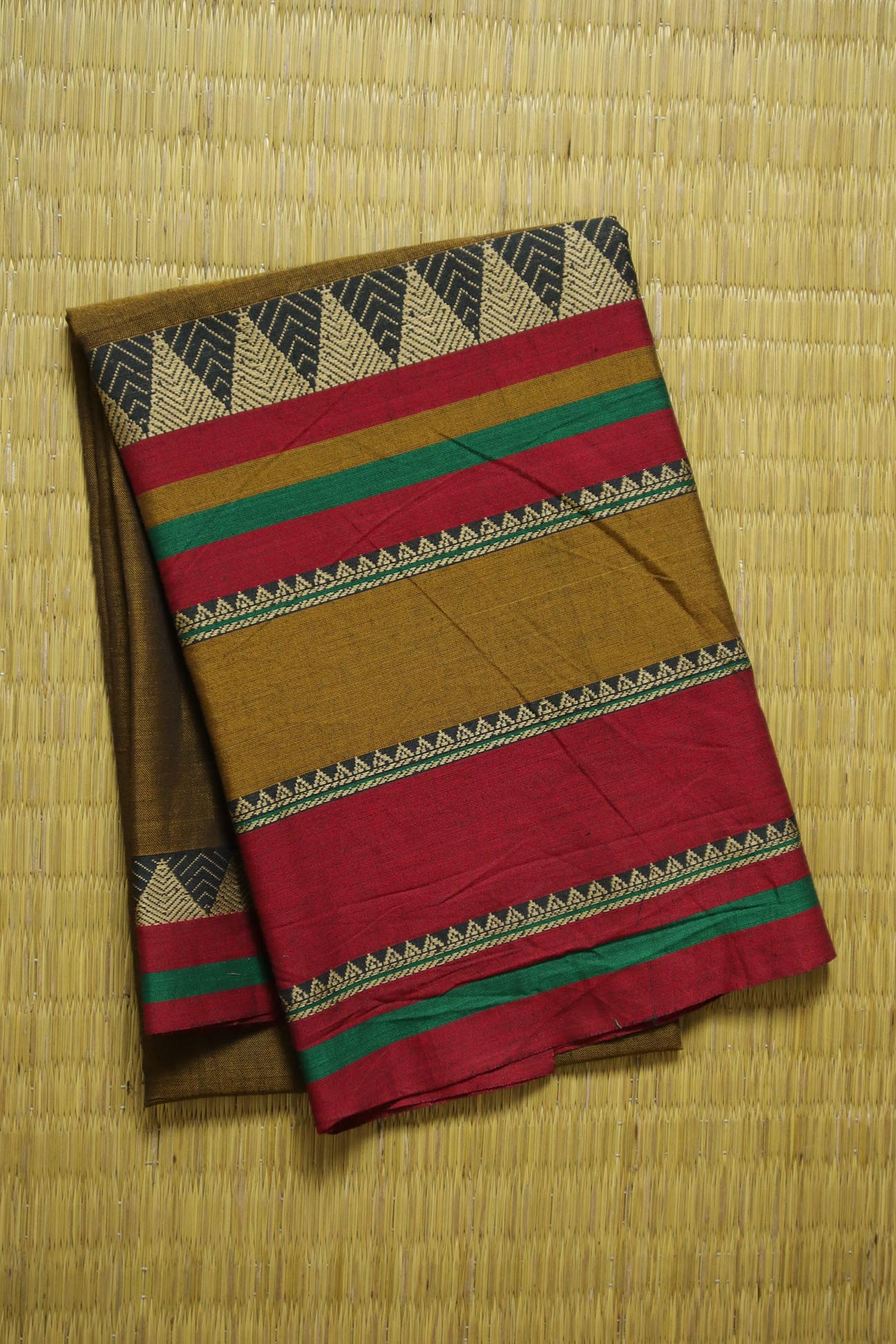 saddle-brown-temple-narayanpet-fabric-soft-cotton-fabric-pf000346-a