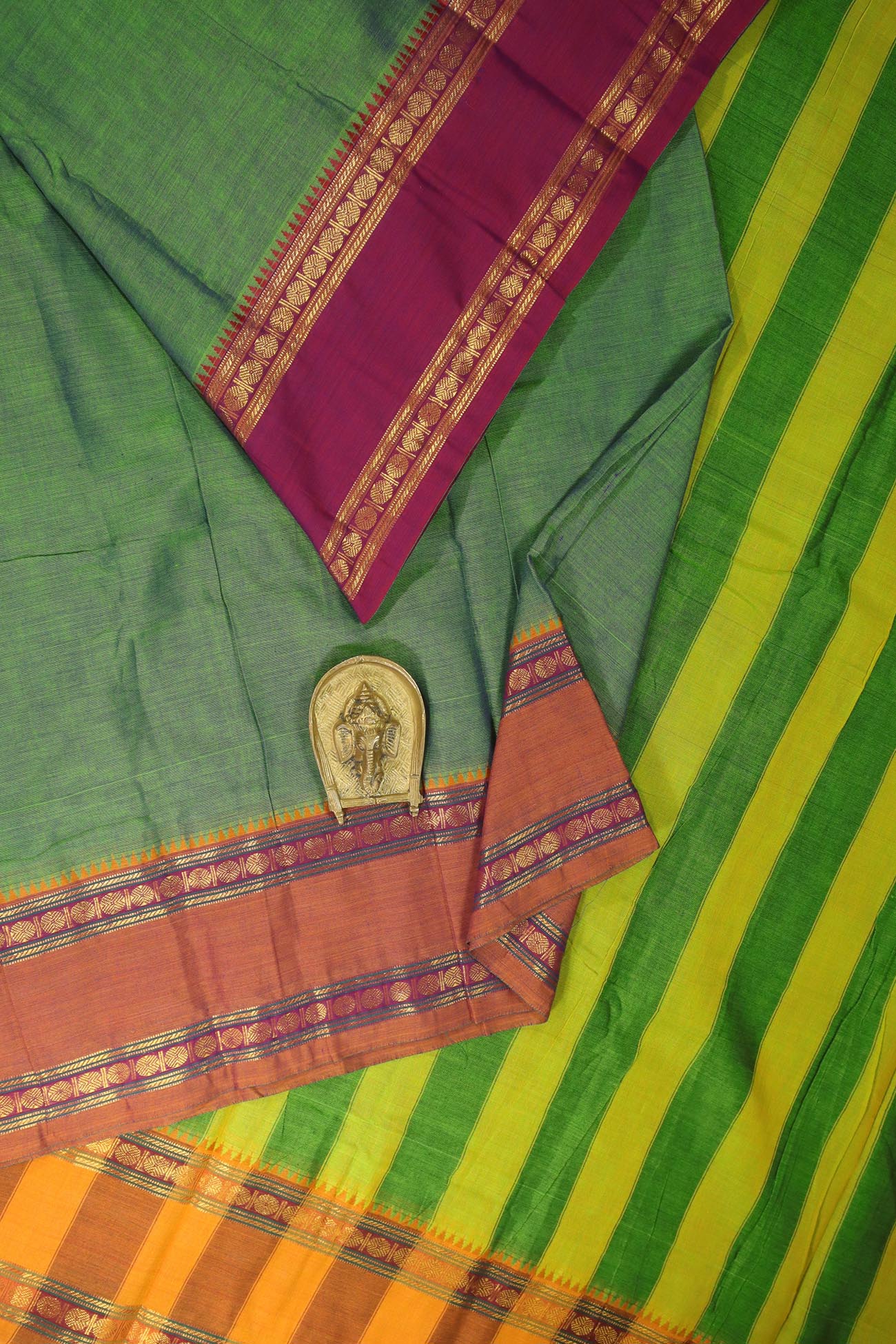 green-ruthratcham-narayanpet-sarees-pk002084-a