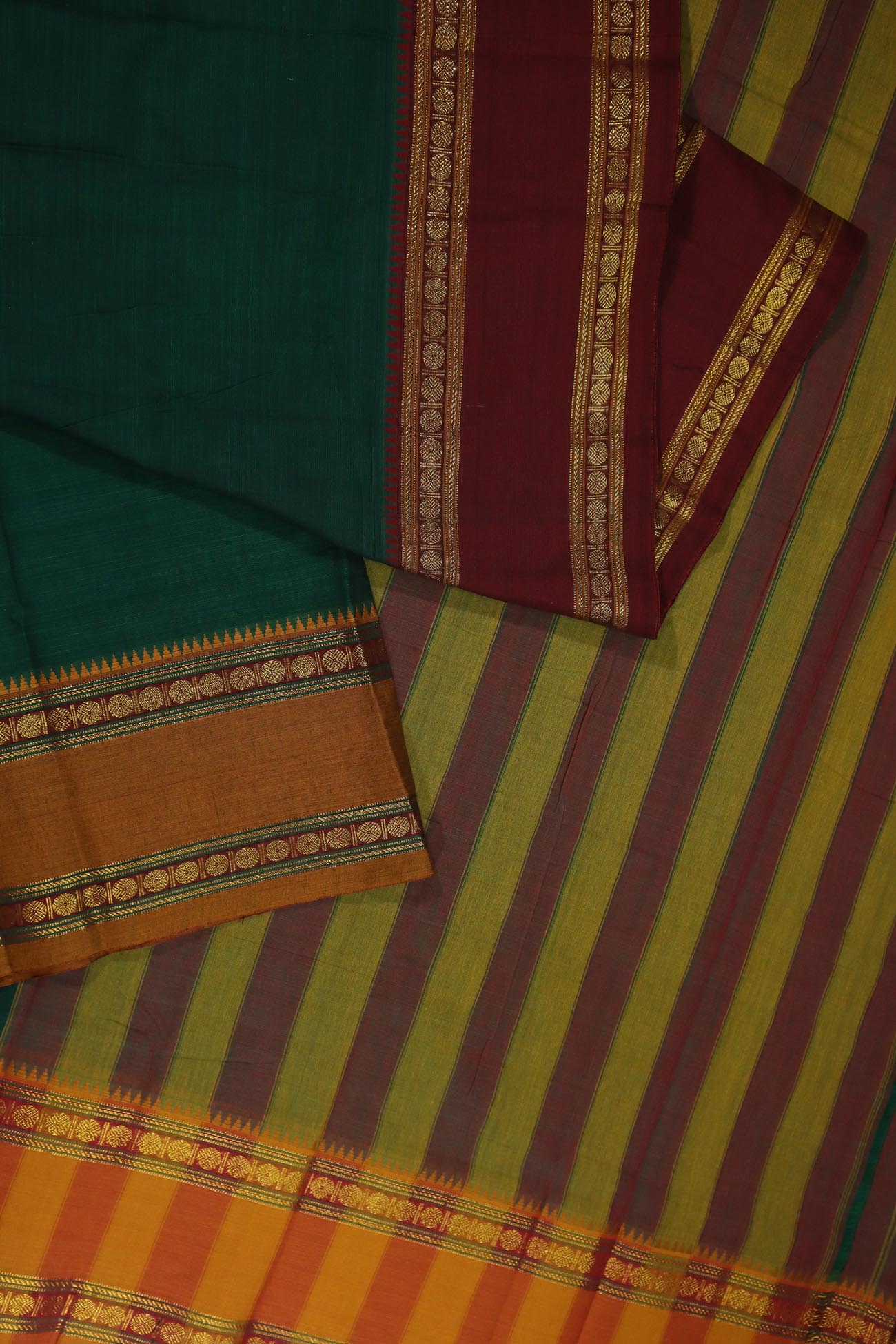 dark-green-ruthratcham-narayanpet-sarees-pk002207-b