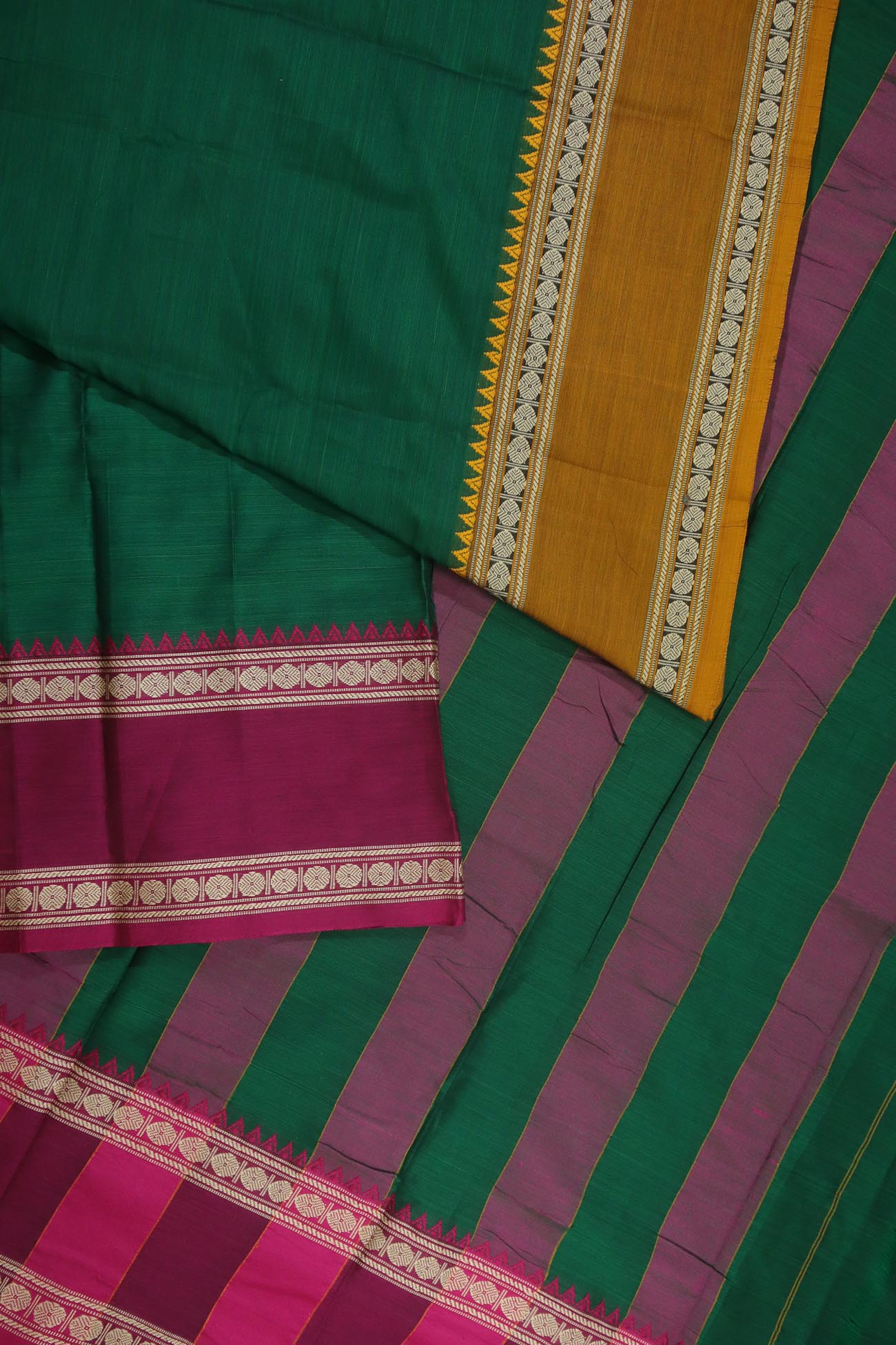 dark-green-ruthratcham-narayanpet-sarees-pk002429-c