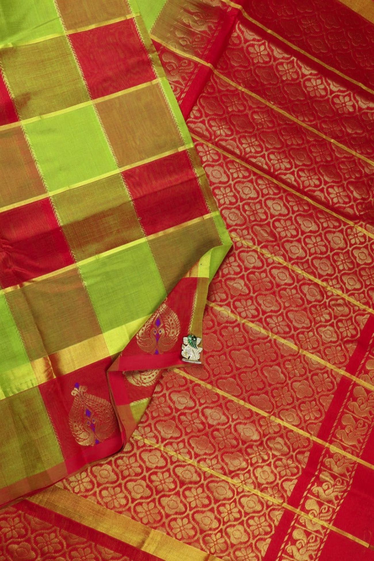 red-checked-cotton-silk-sarees-sc000250-a