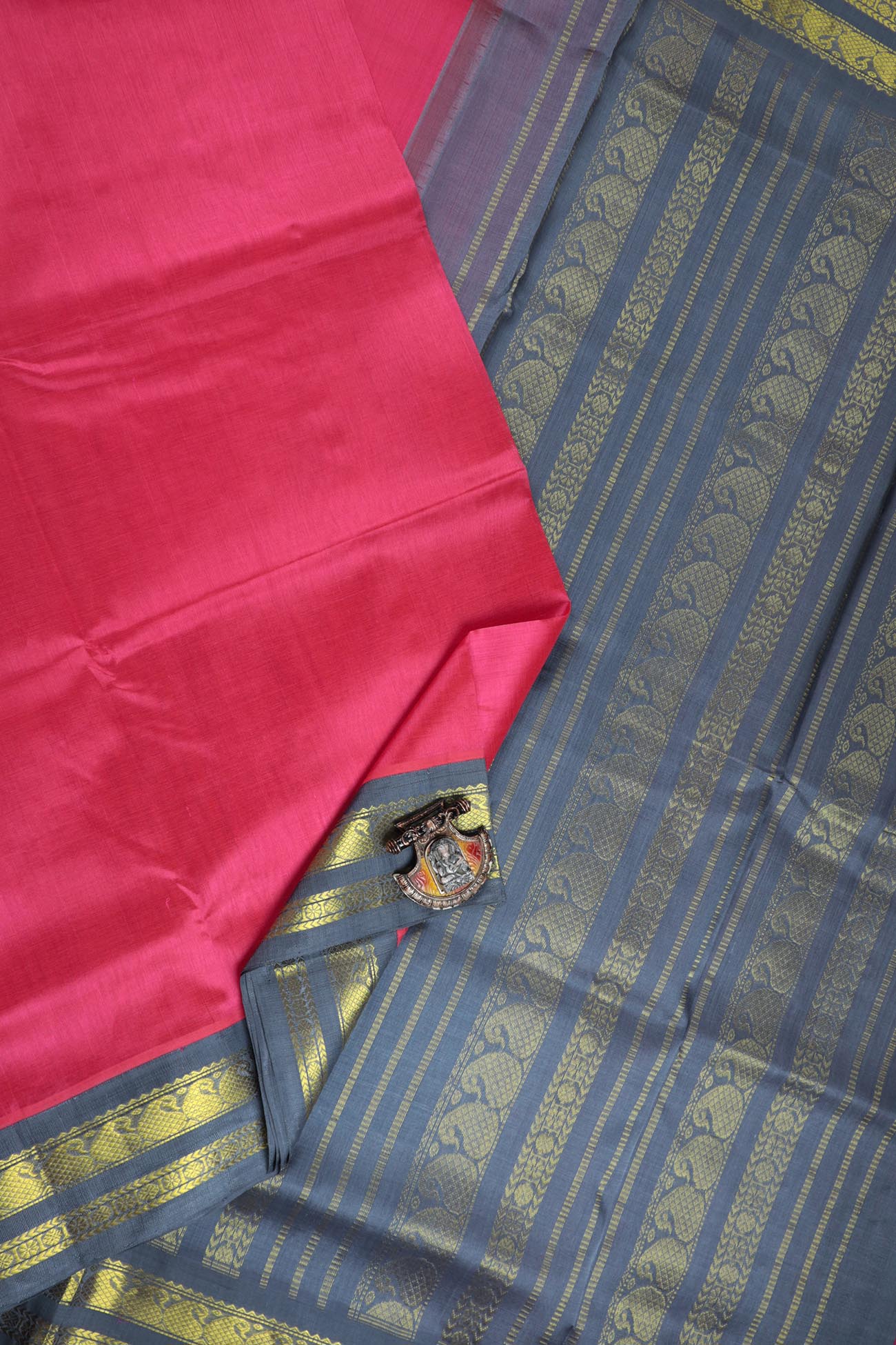 deep-pink-mango-cotton-silk-sarees-sc001594-a