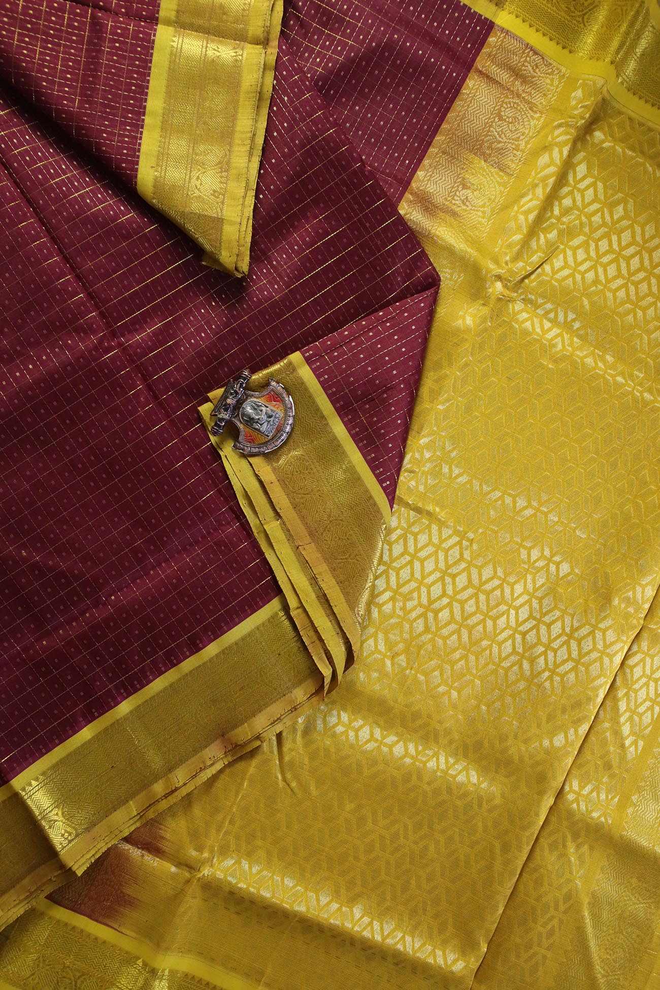 maroon-laksha-deepam-cotton-silk-sarees-sc002109-a