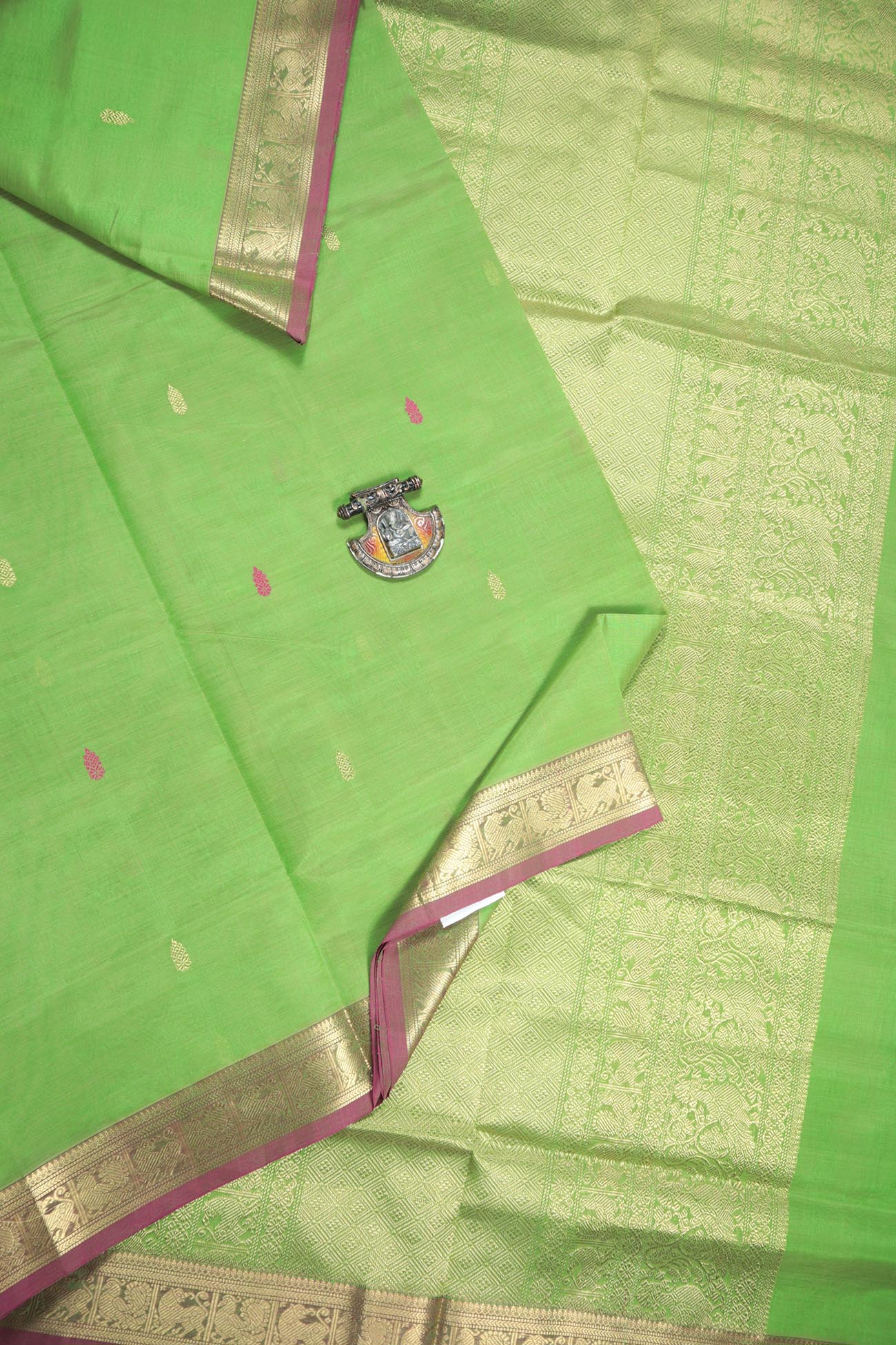 light-green-buttas-cotton-silk-sarees-sc002110-a