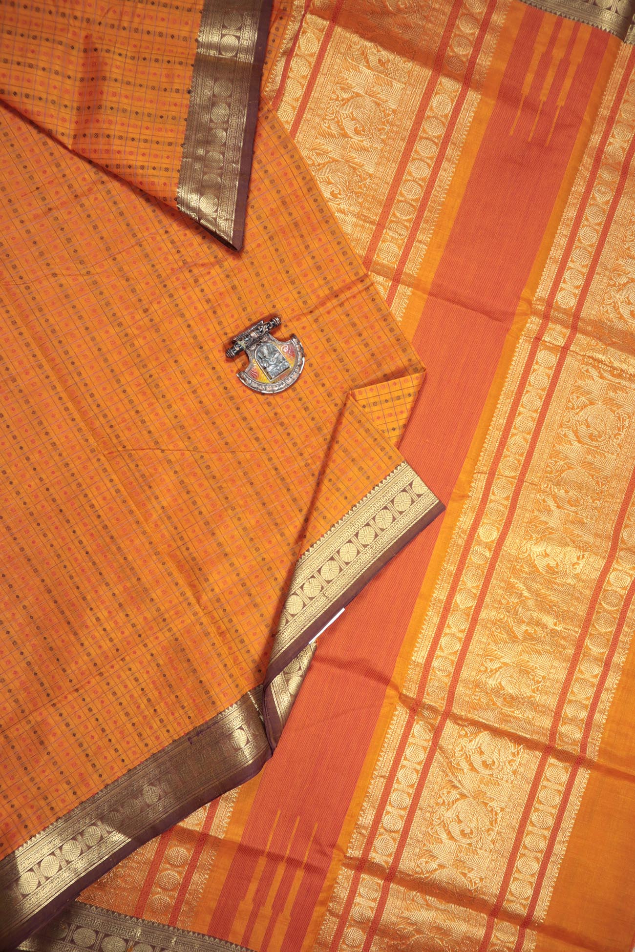 orange-laksha-deepam-cotton-silk-sarees-sc002119-a