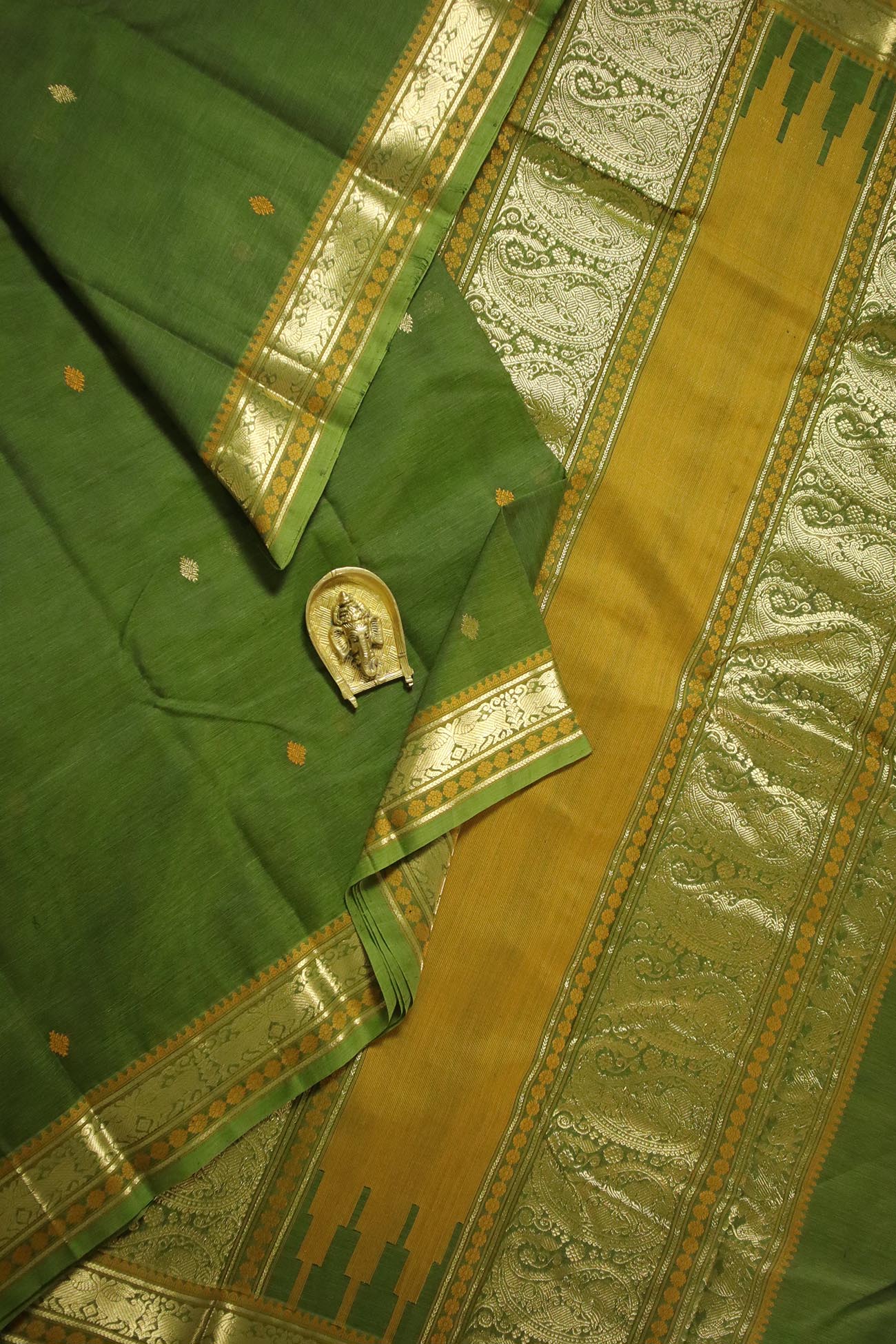 olive-drab-vanasingaram-cotton-silk-sarees-sc002375-a