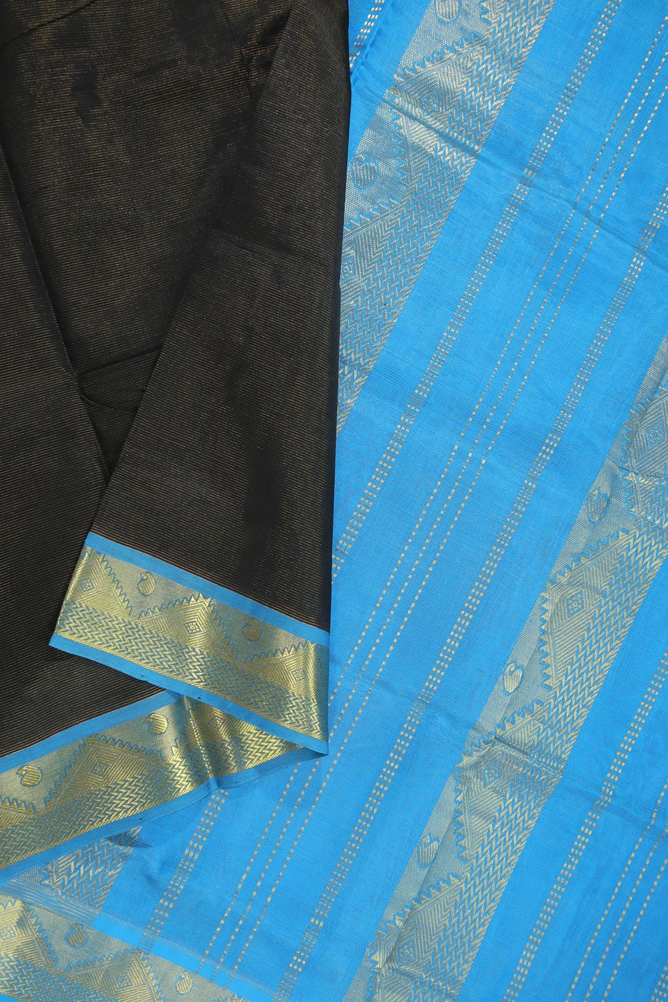 black-vaira-oosi-diamond-needle-cotton-silk-sarees-sc002541-b