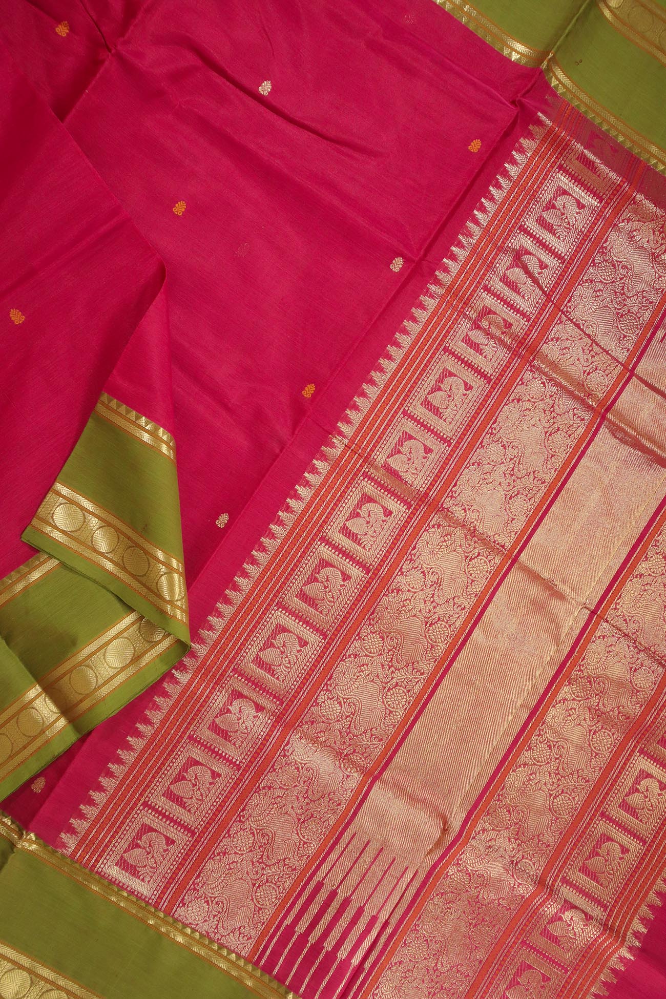 deep-pink-ruthratcham-cotton-silk-sarees-sc002554-b