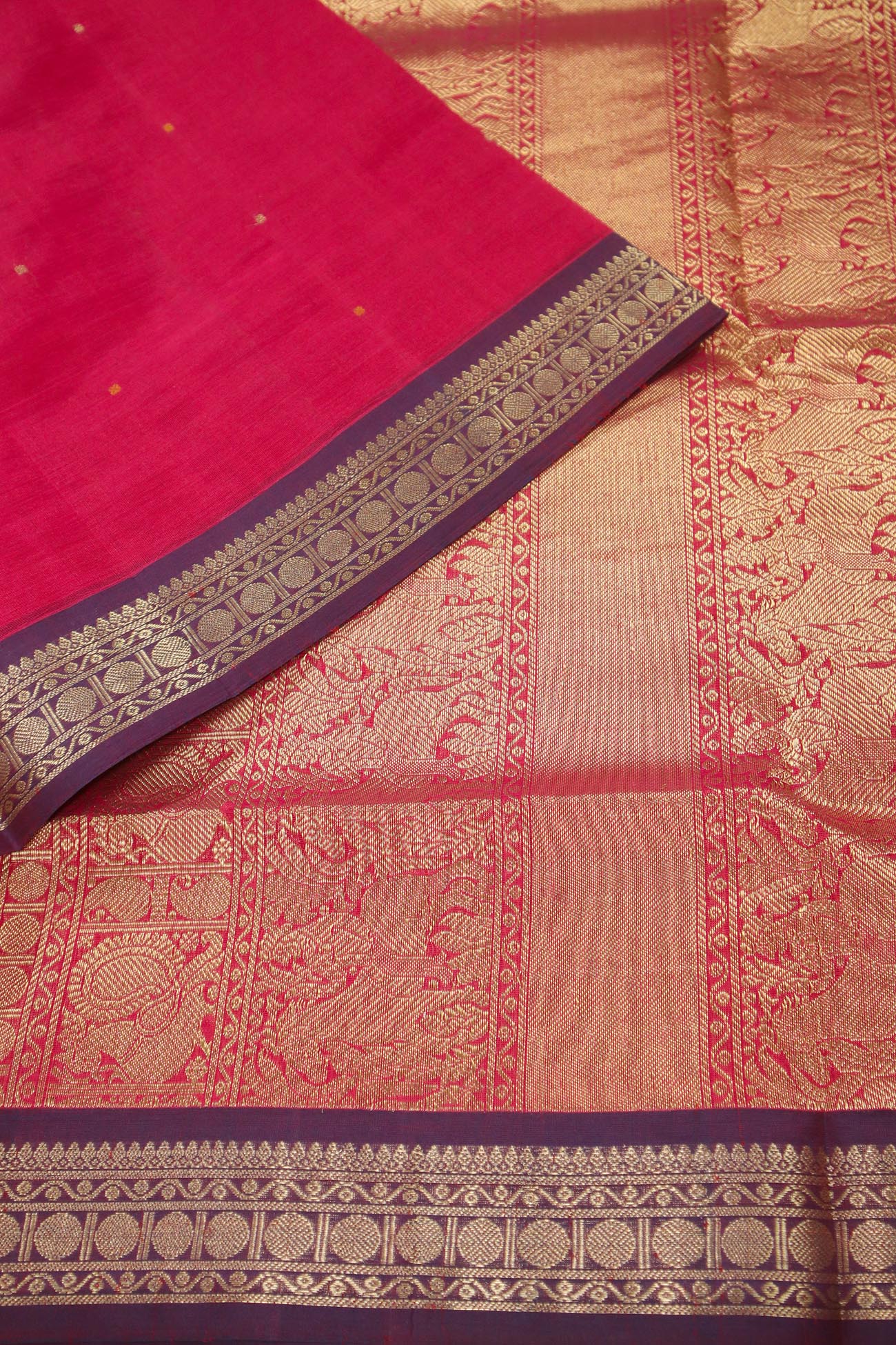 magenta-ruthratcham-cotton-silk-sarees-sc002573-a