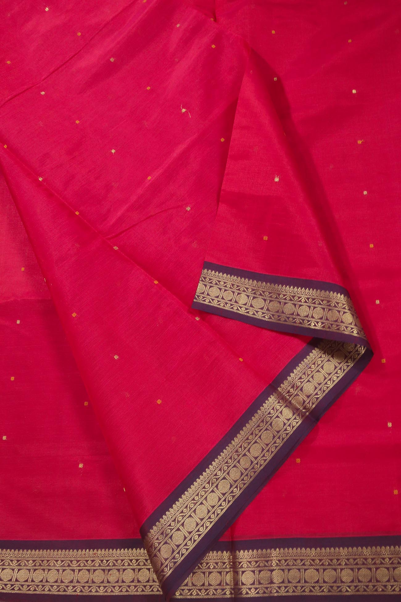 magenta-ruthratcham-cotton-silk-sarees-sc002573-b