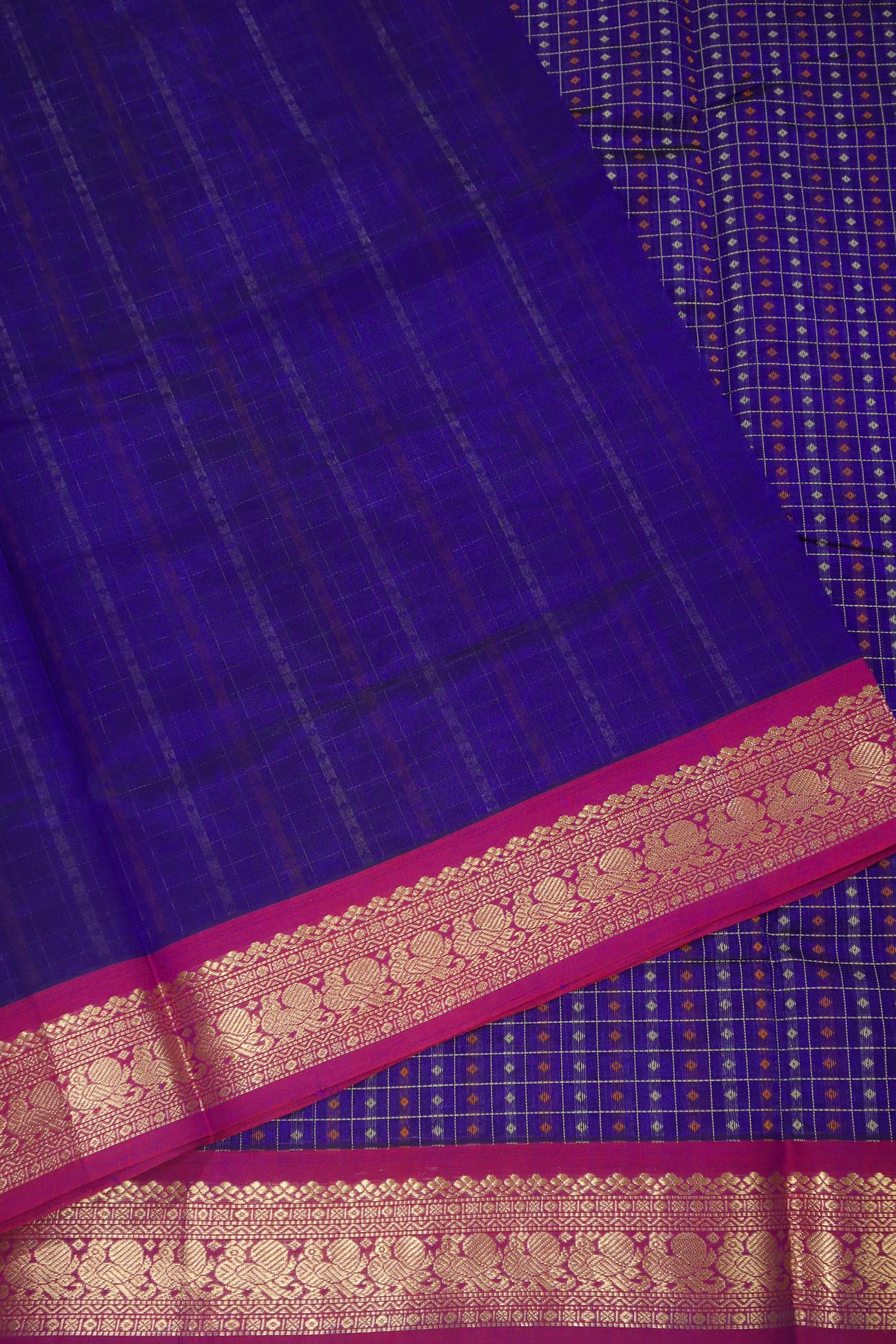 navy-laksha-deepam-cotton-silk-sarees-sc002582-f