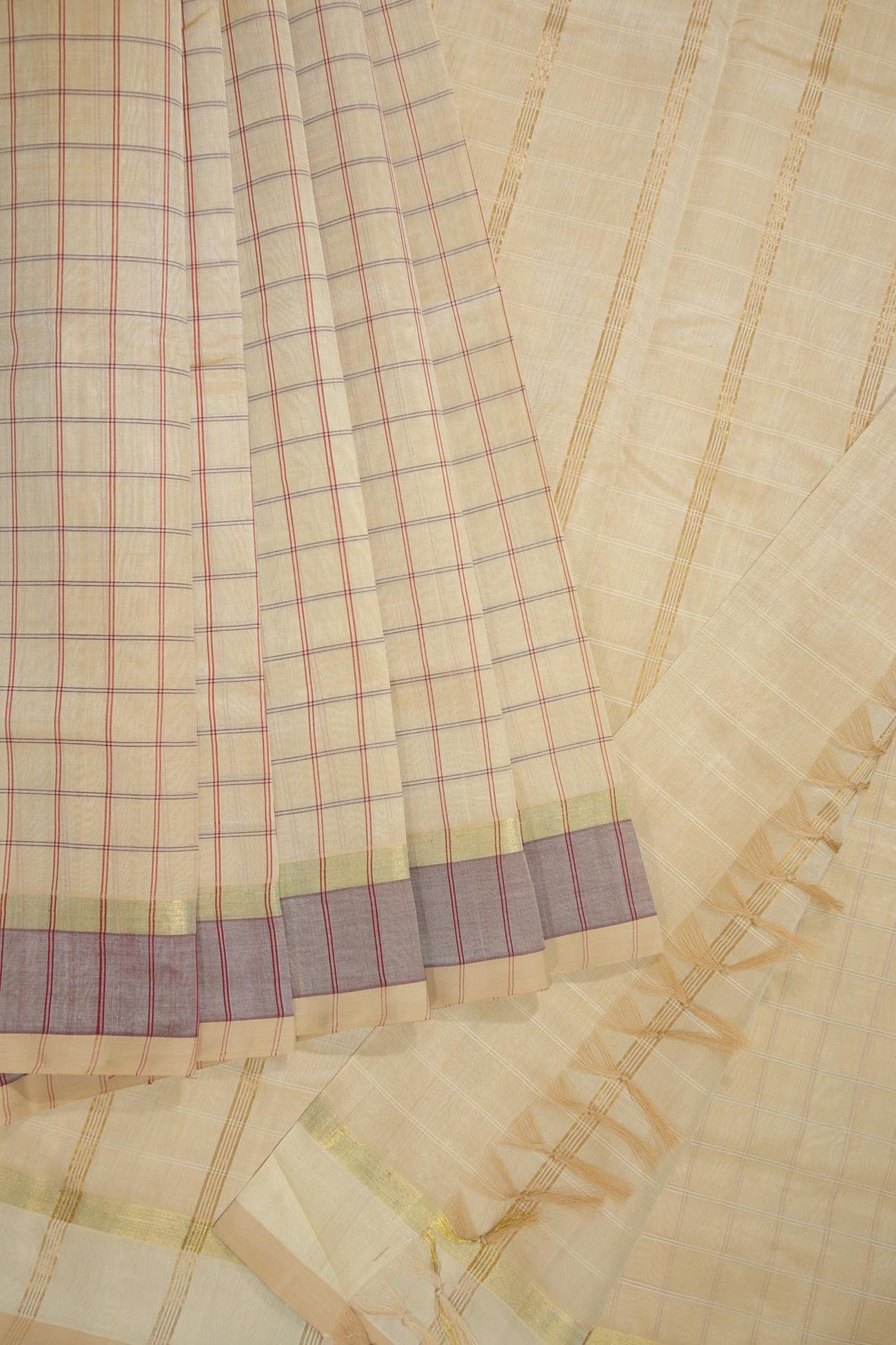 beige-checked-cotton-silk-sarees-sc002604-f