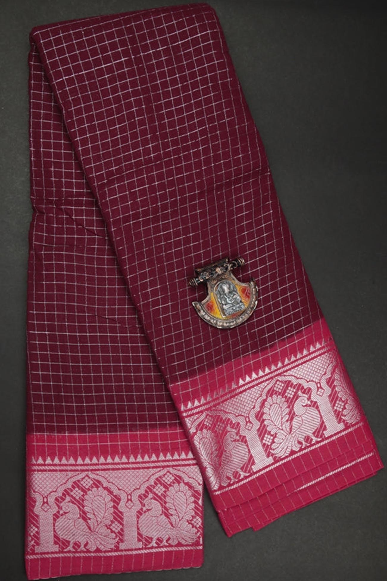 maroon-peacock-madurai-sungudi-sarees-ss002845-a