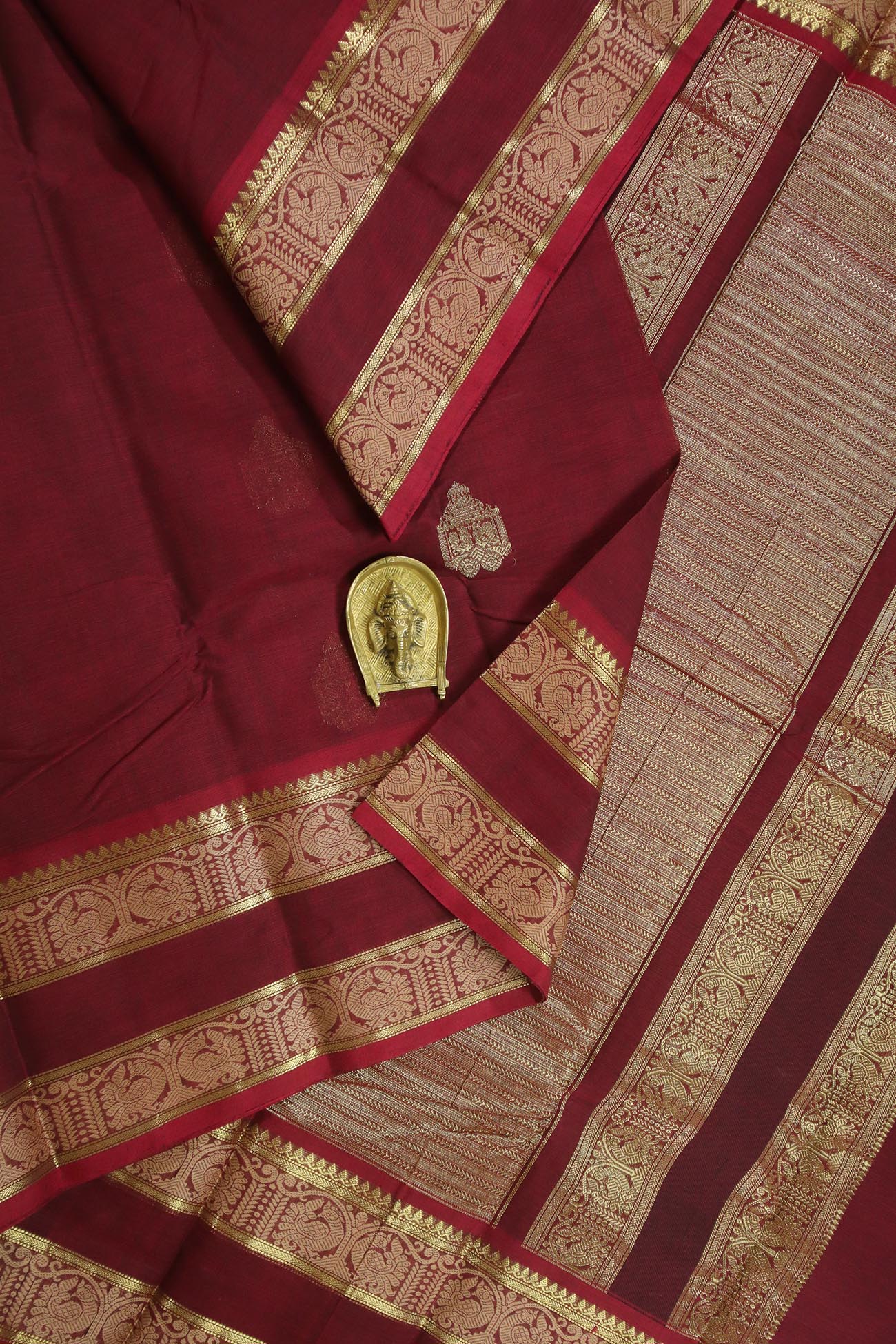 maroon-peacock-kanchi-cotton-sarees-uu004795-a