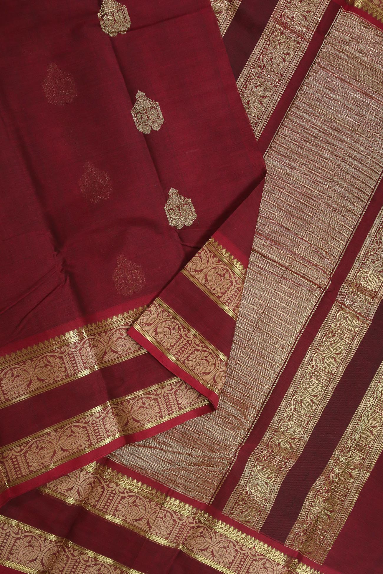 maroon-peacock-kanchi-cotton-sarees-uu004795-b