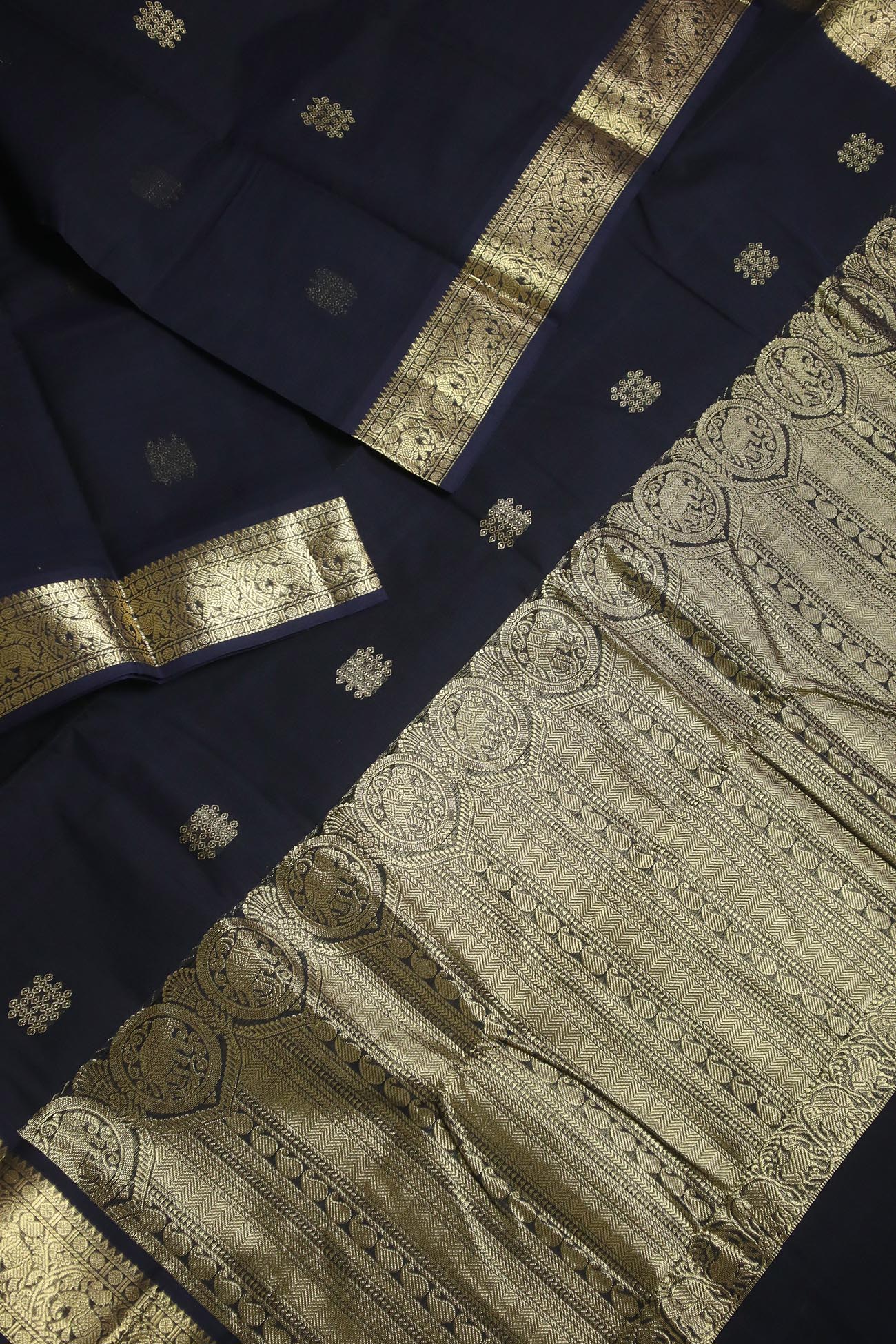 midnightblue-kolam-kanchi-cotton-sarees-uu004961-a