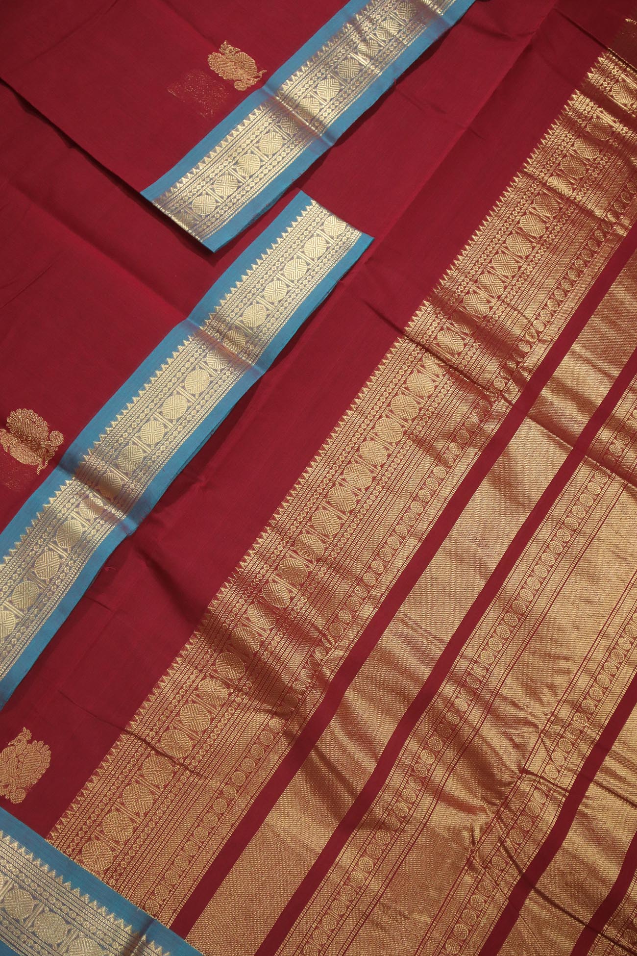 dark-red-ruthratcham-kanchi-cotton-sarees-uu005162-a