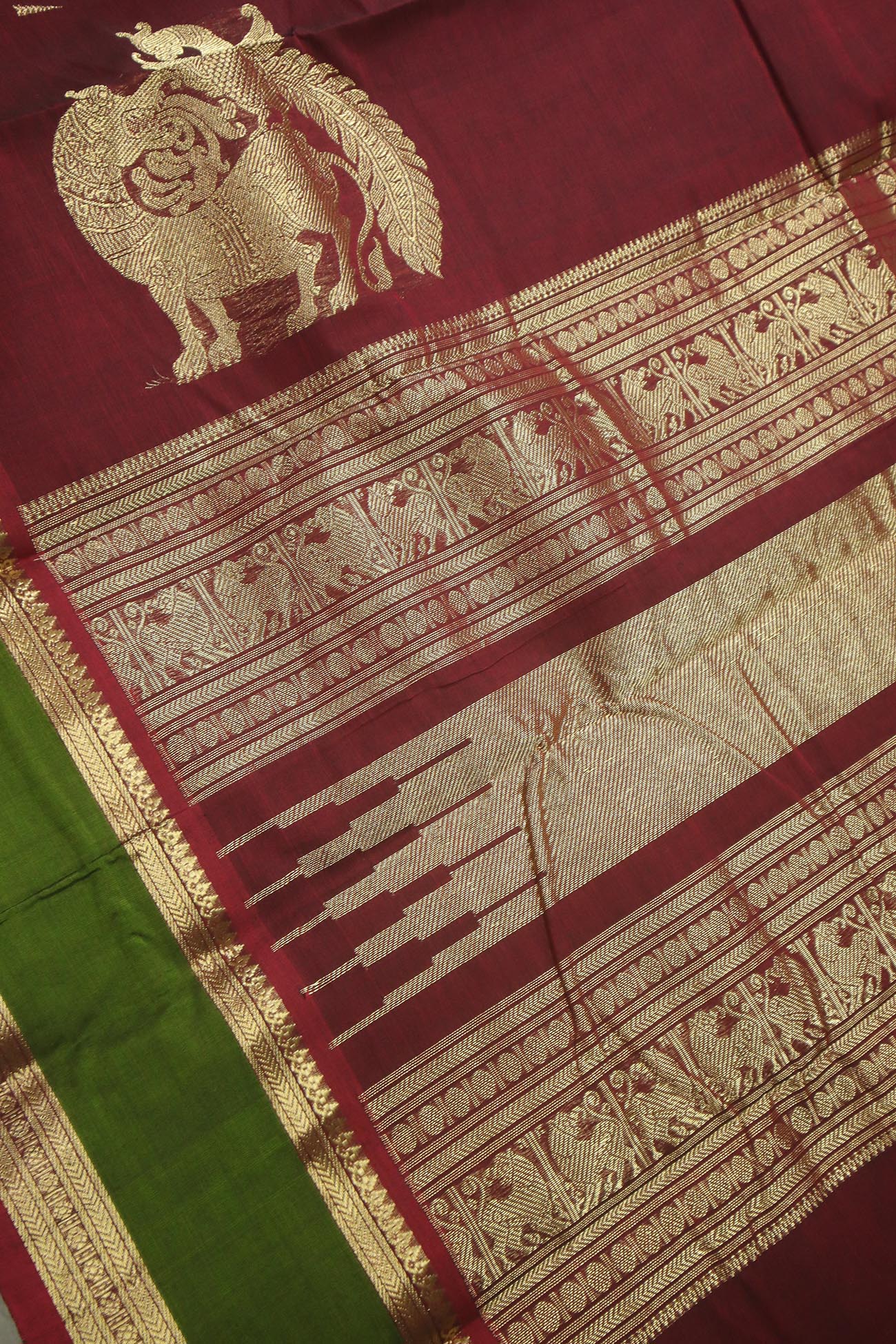 maroon-rain-drops-mallimokku-kanchi-cotton-sarees-uu005178-b