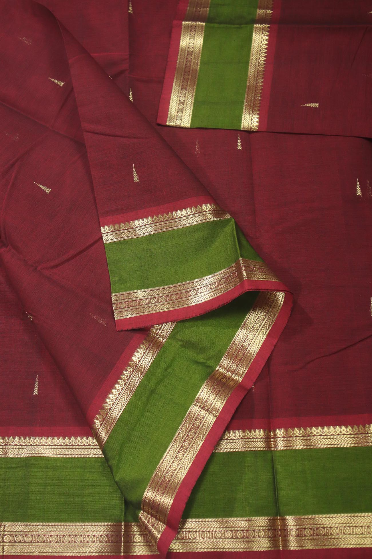 maroon-rain-drops-mallimokku-kanchi-cotton-sarees-uu005178-d